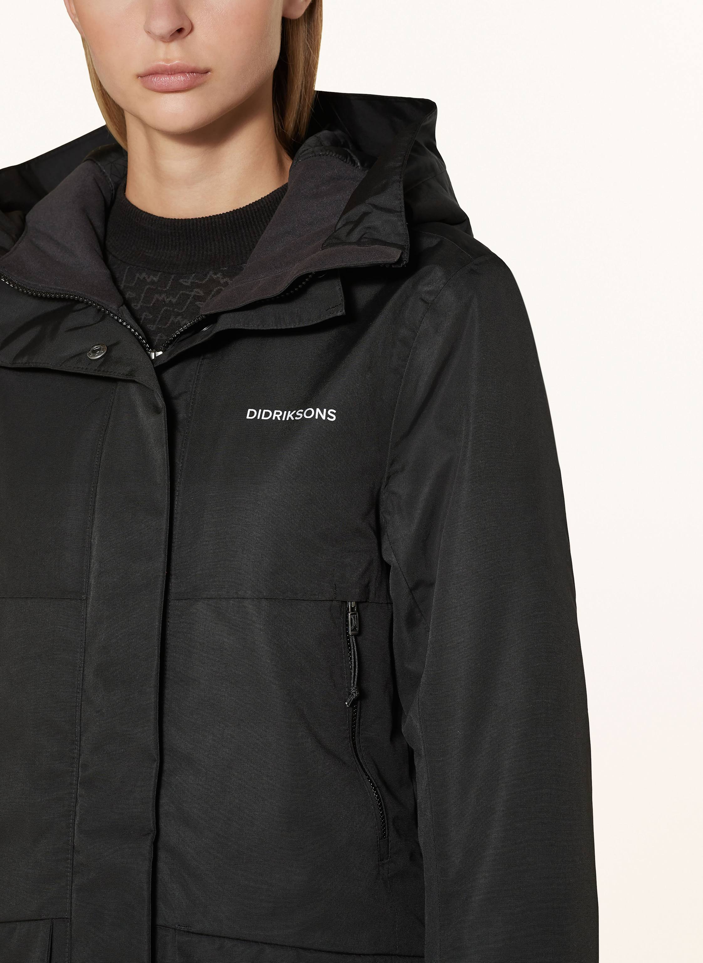 Thumbnail - Didriksons Parka schwarz