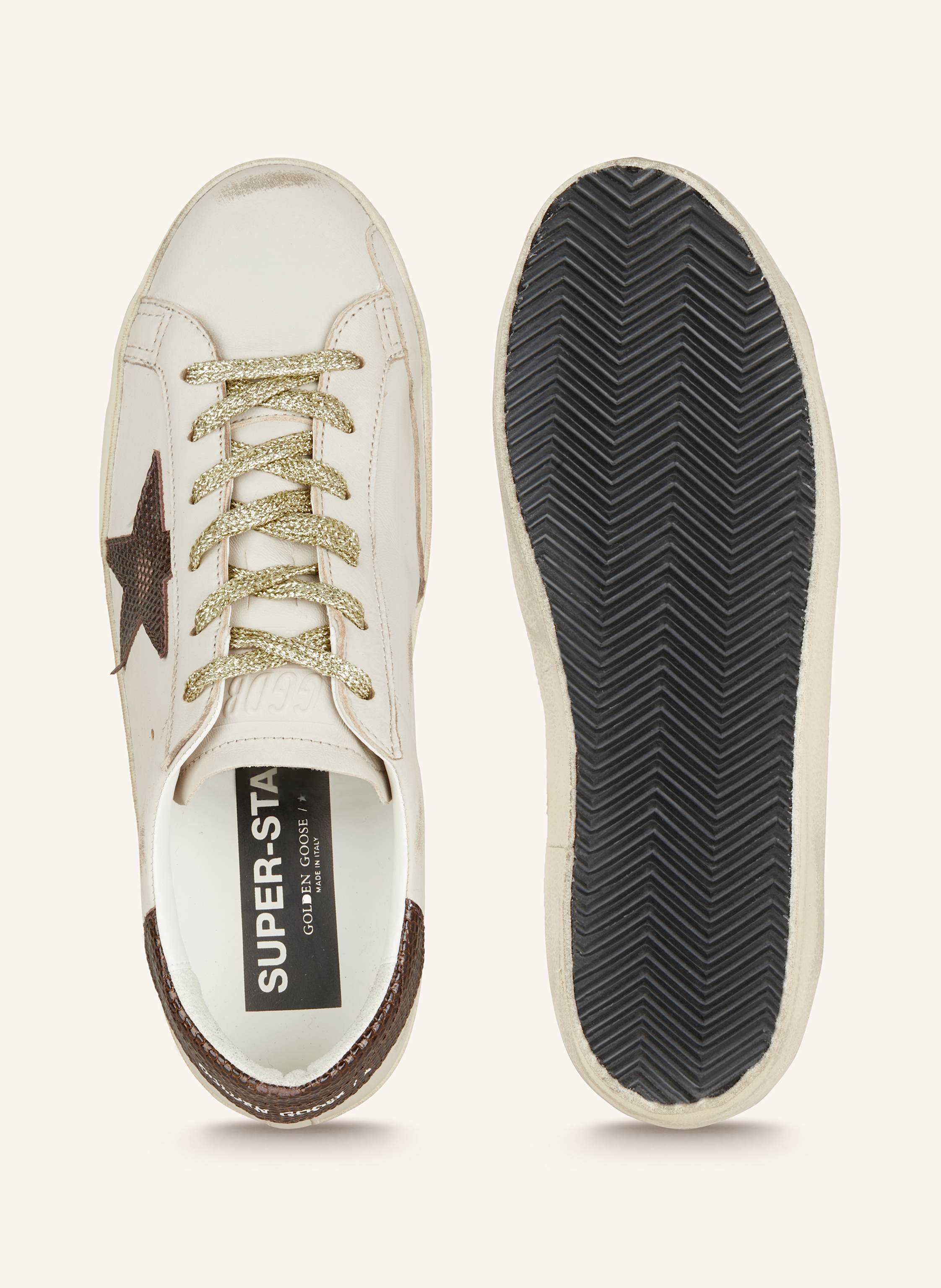 Thumbnail - Golden Goose Sneaker Super-Star weiss