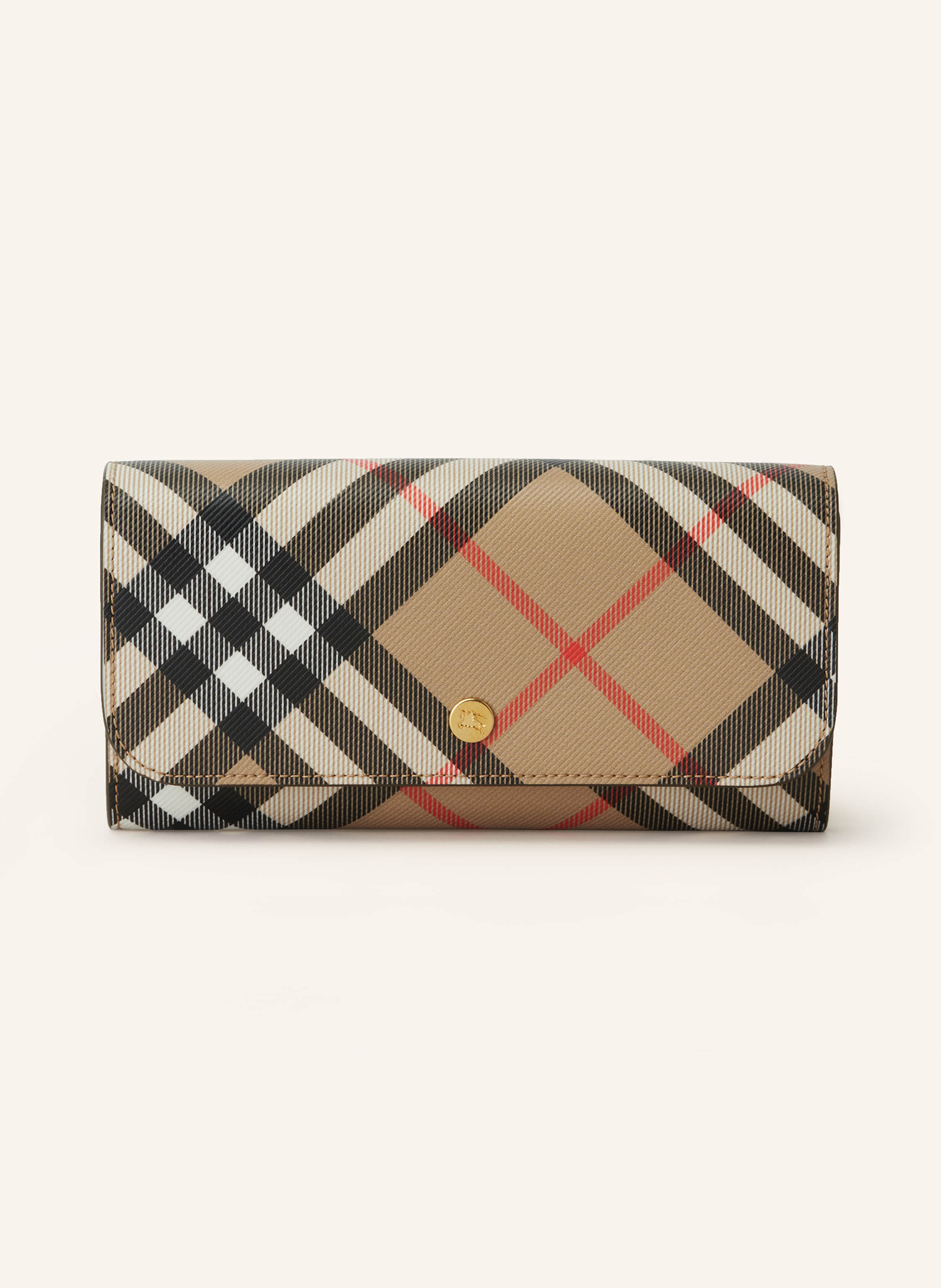 Women's burberry wallet discount