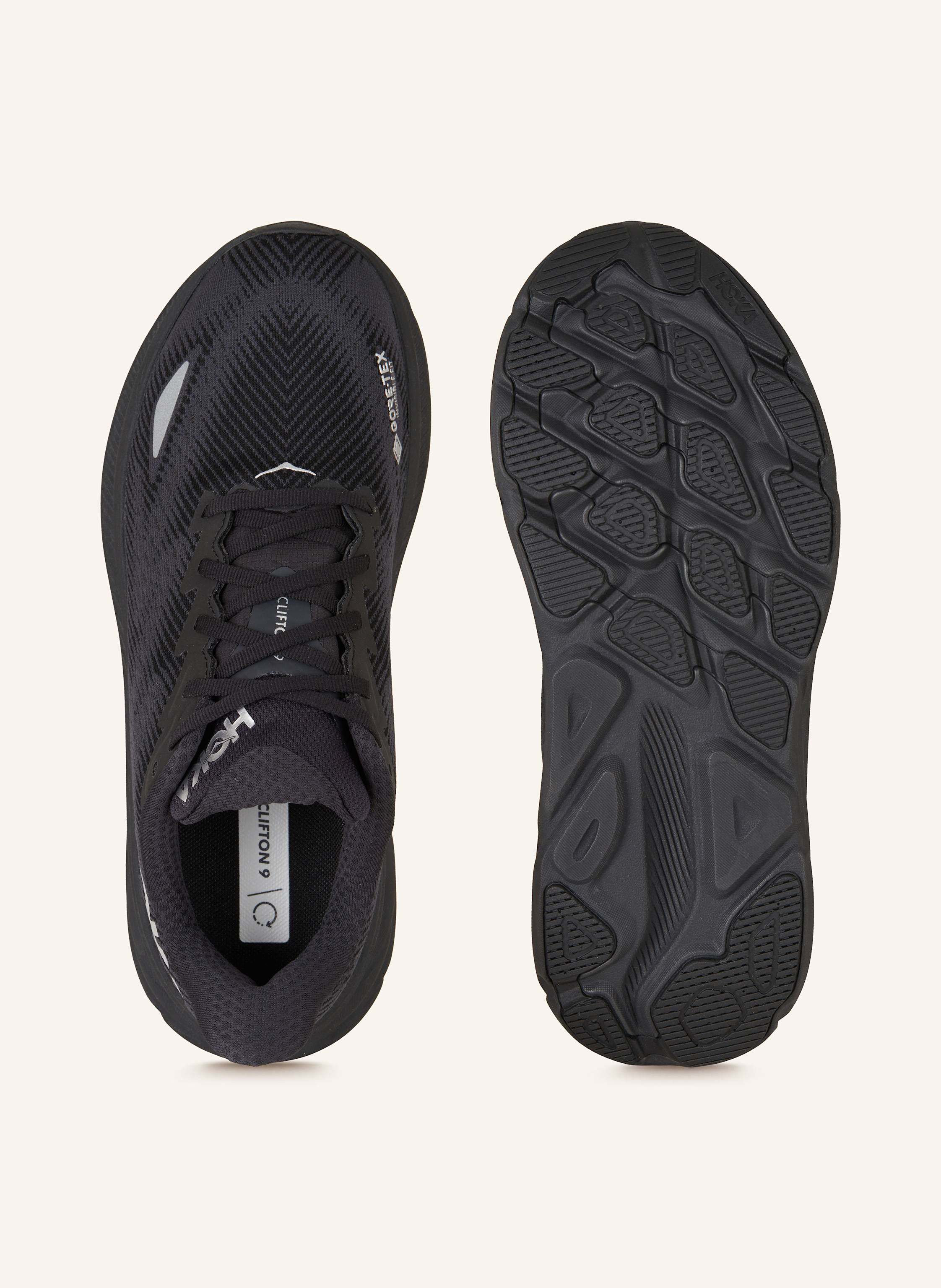 Thumbnail - Hoka Laufschuhe Clifton 9 Gtx schwarz