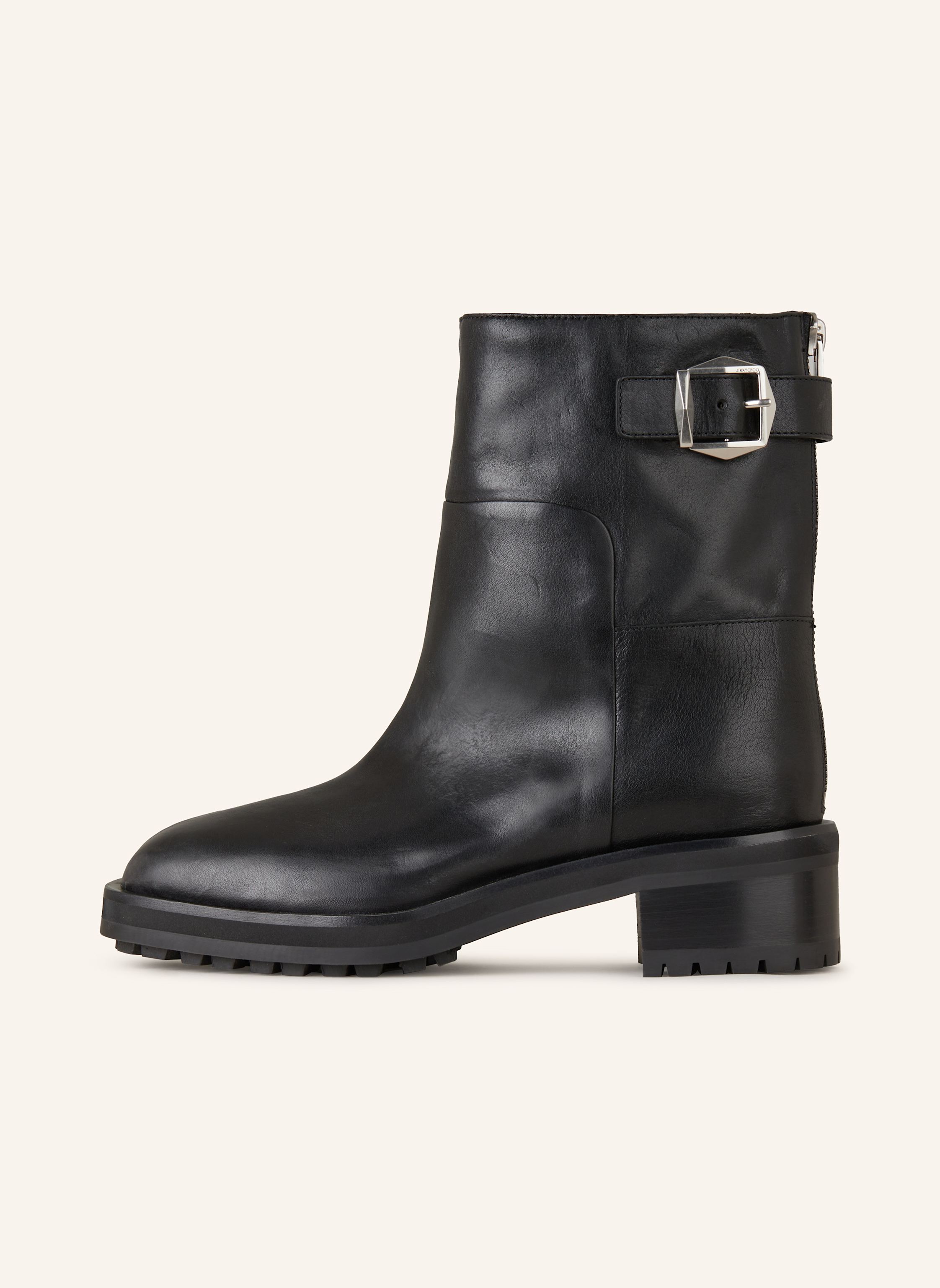 Thumbnail - Jimmy Choo Biker Boots Brooklyn 50 schwarz