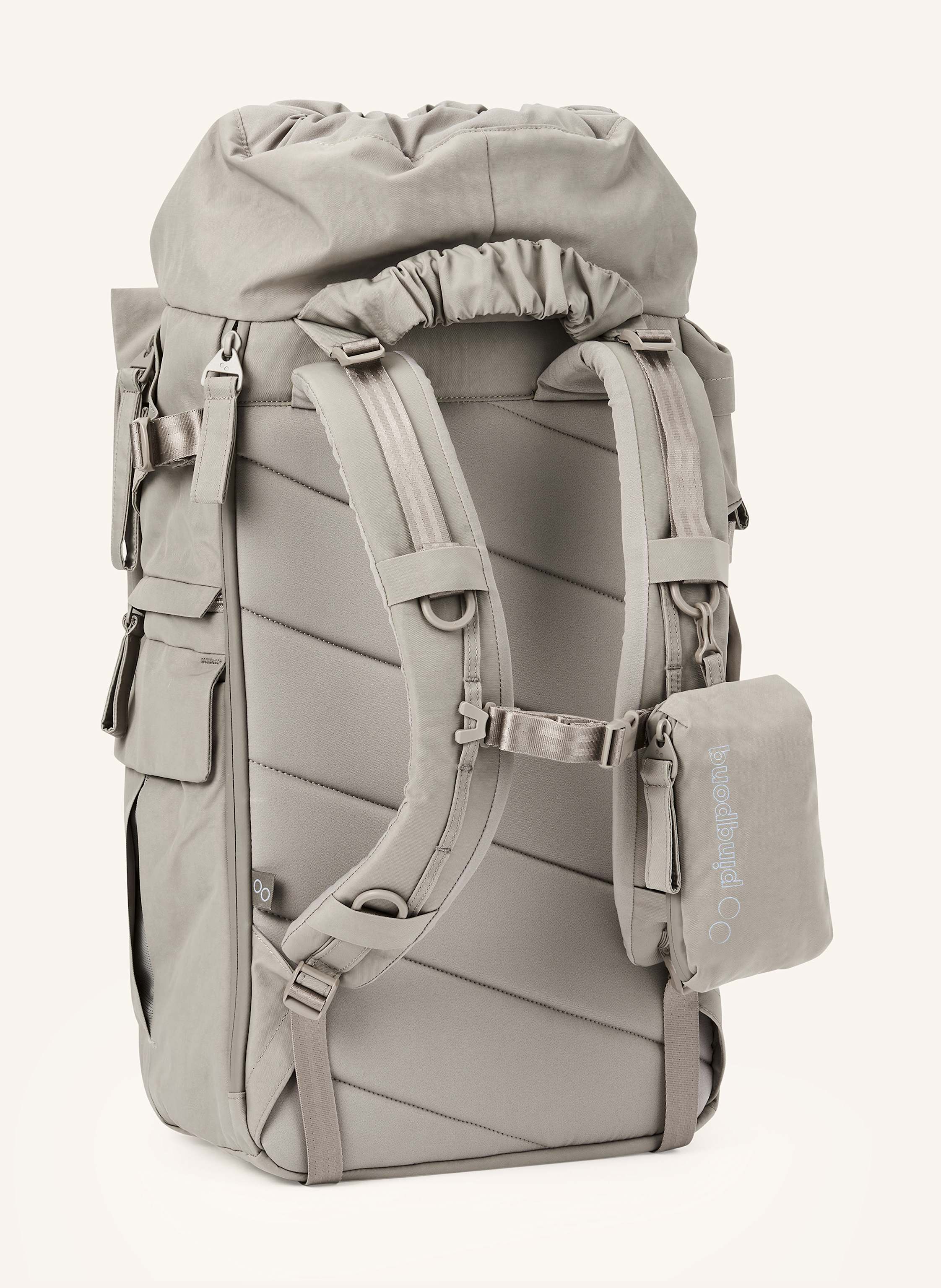 Thumbnail - Pinqponq Rucksack Blok Medium Crinkle 30 L beige