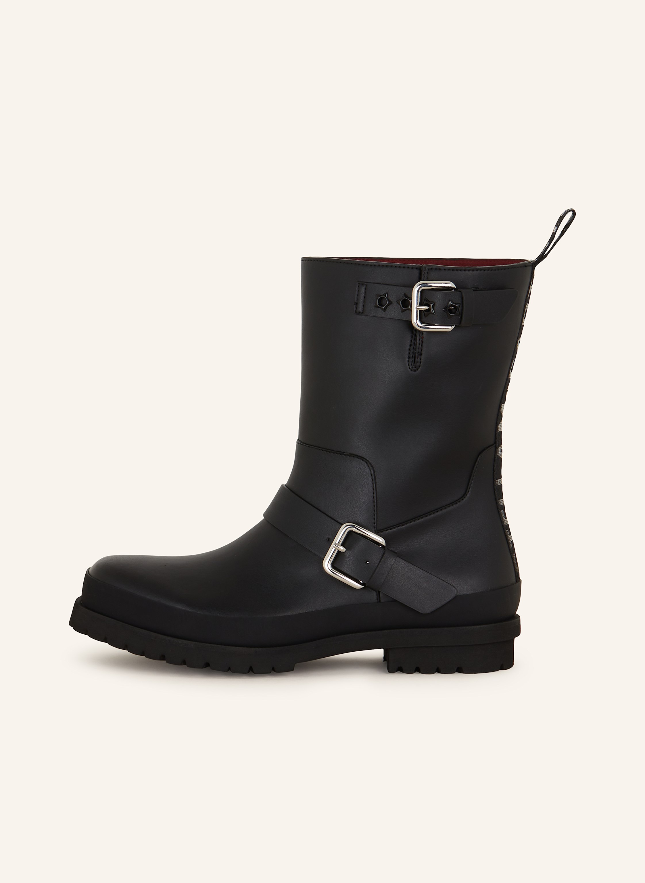 Thumbnail - Stella Mccartney Biker Boots Trace schwarz