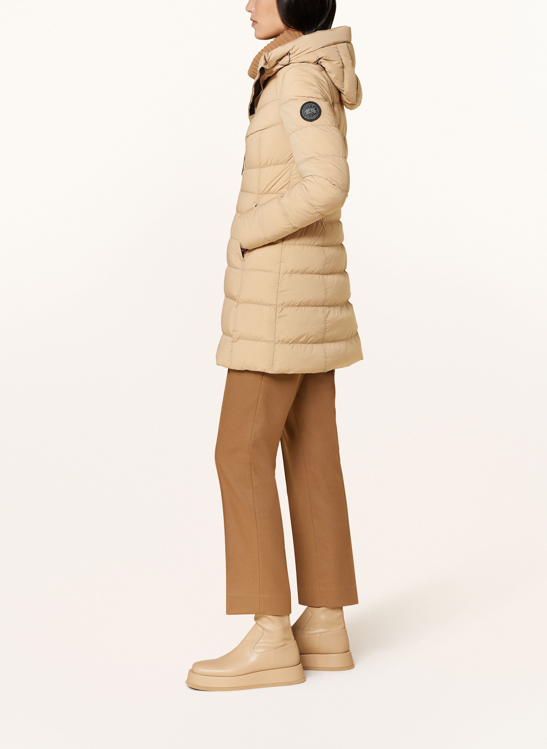 Thumbnail - Canada Goose Daunenmantel Clair beige