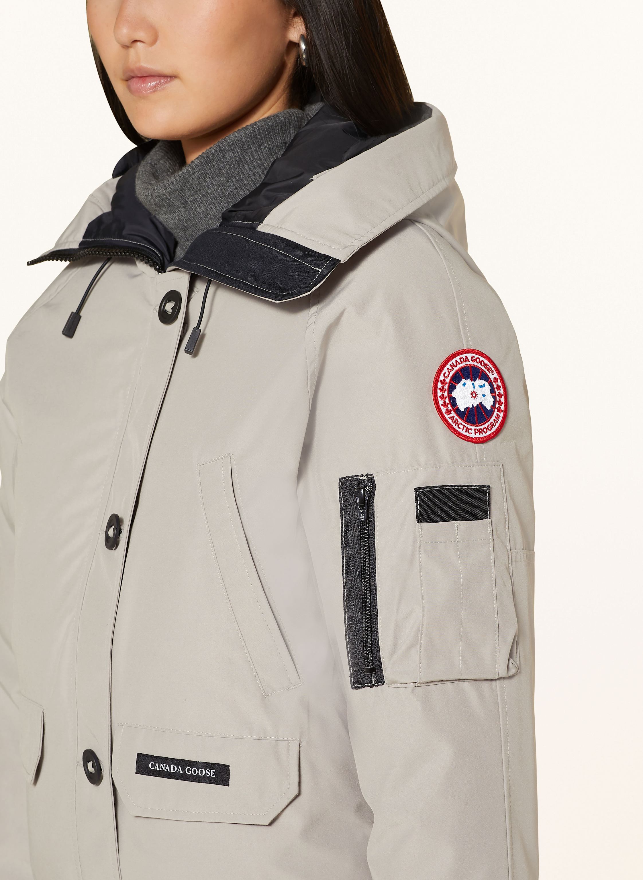 Thumbnail - Canada Goose Daunenjacke Chilliwack beige