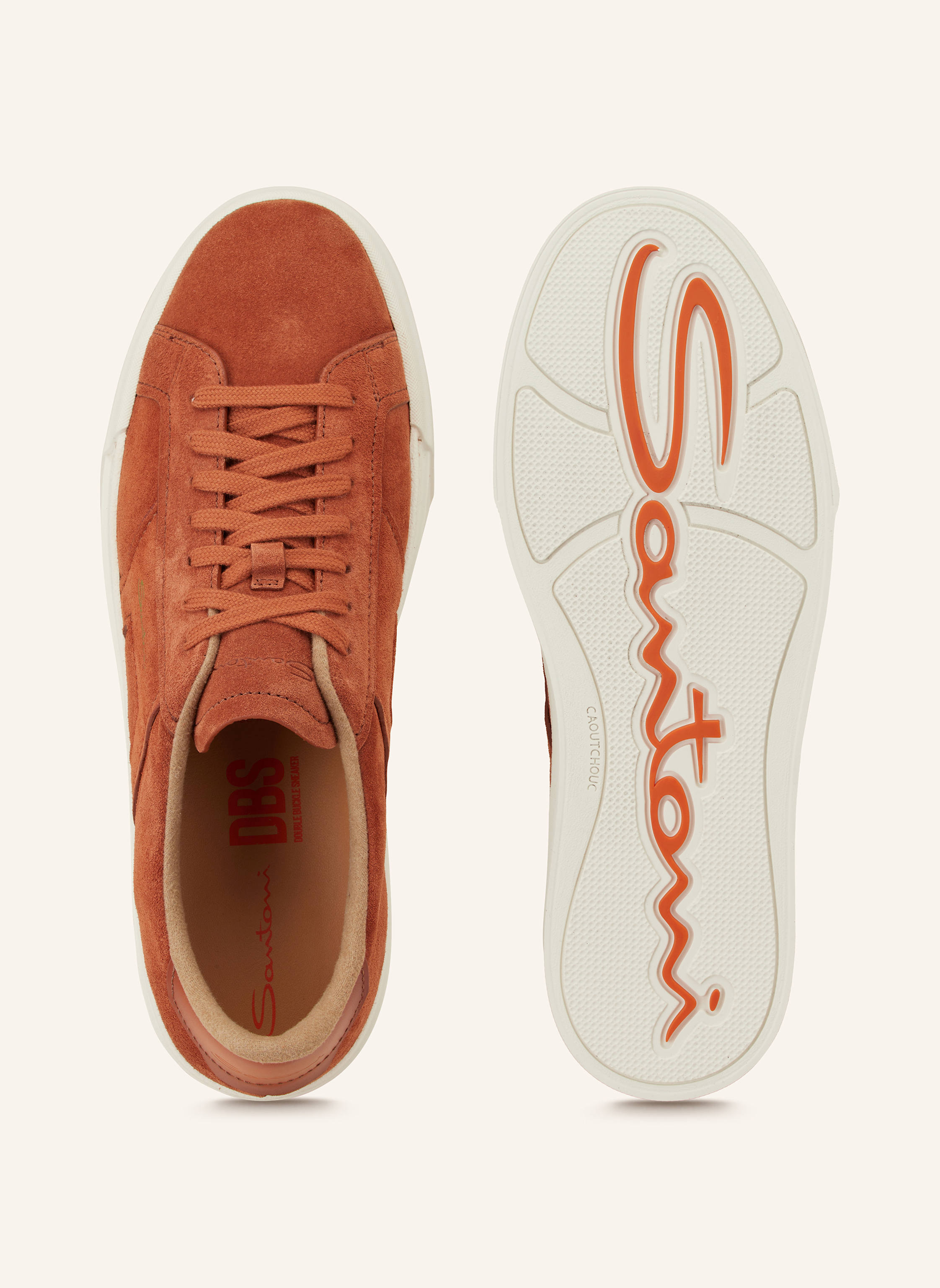 Thumbnail - Santoni Sneaker orange
