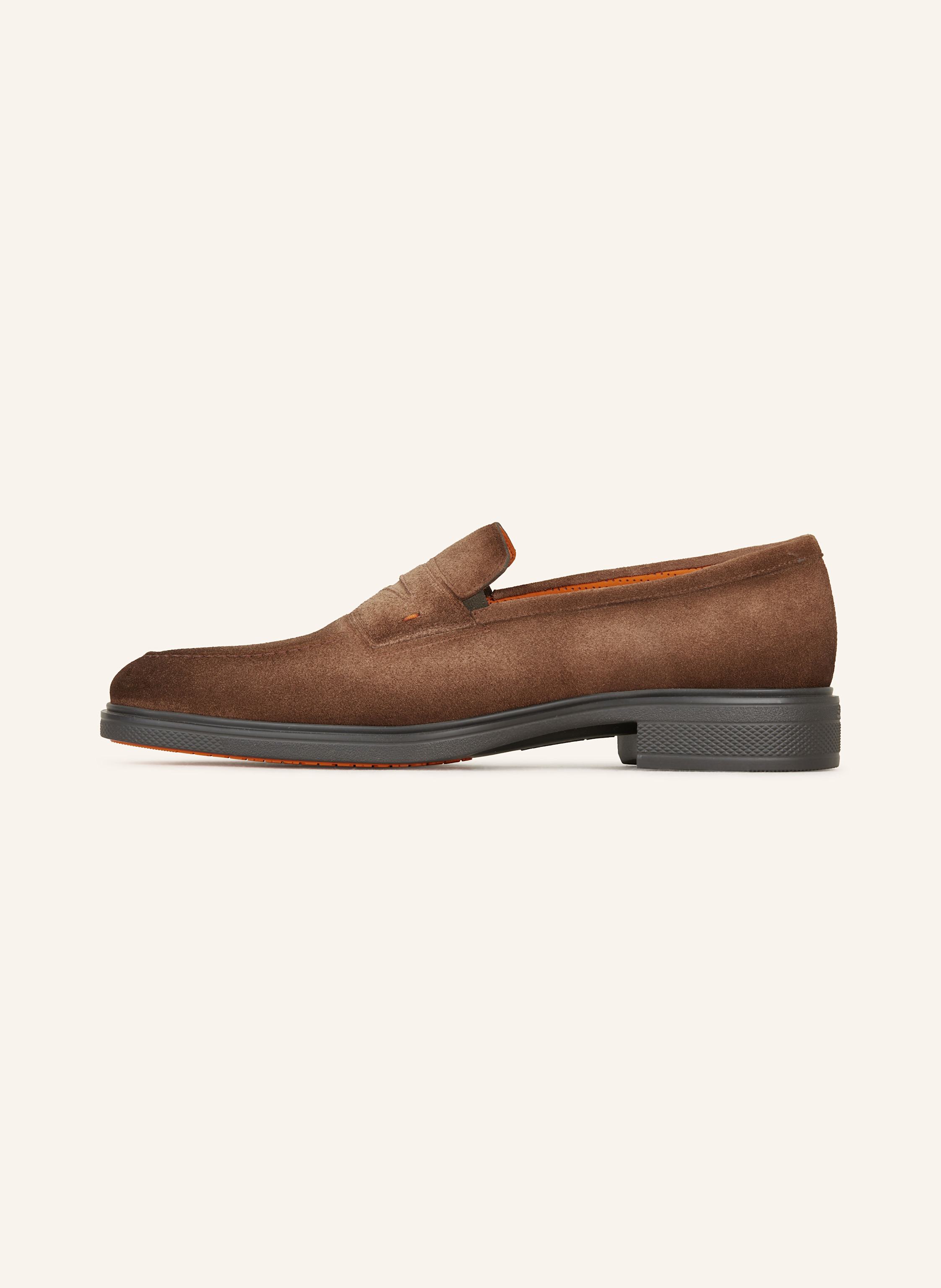 Thumbnail - Santoni Penny-Loafer braun