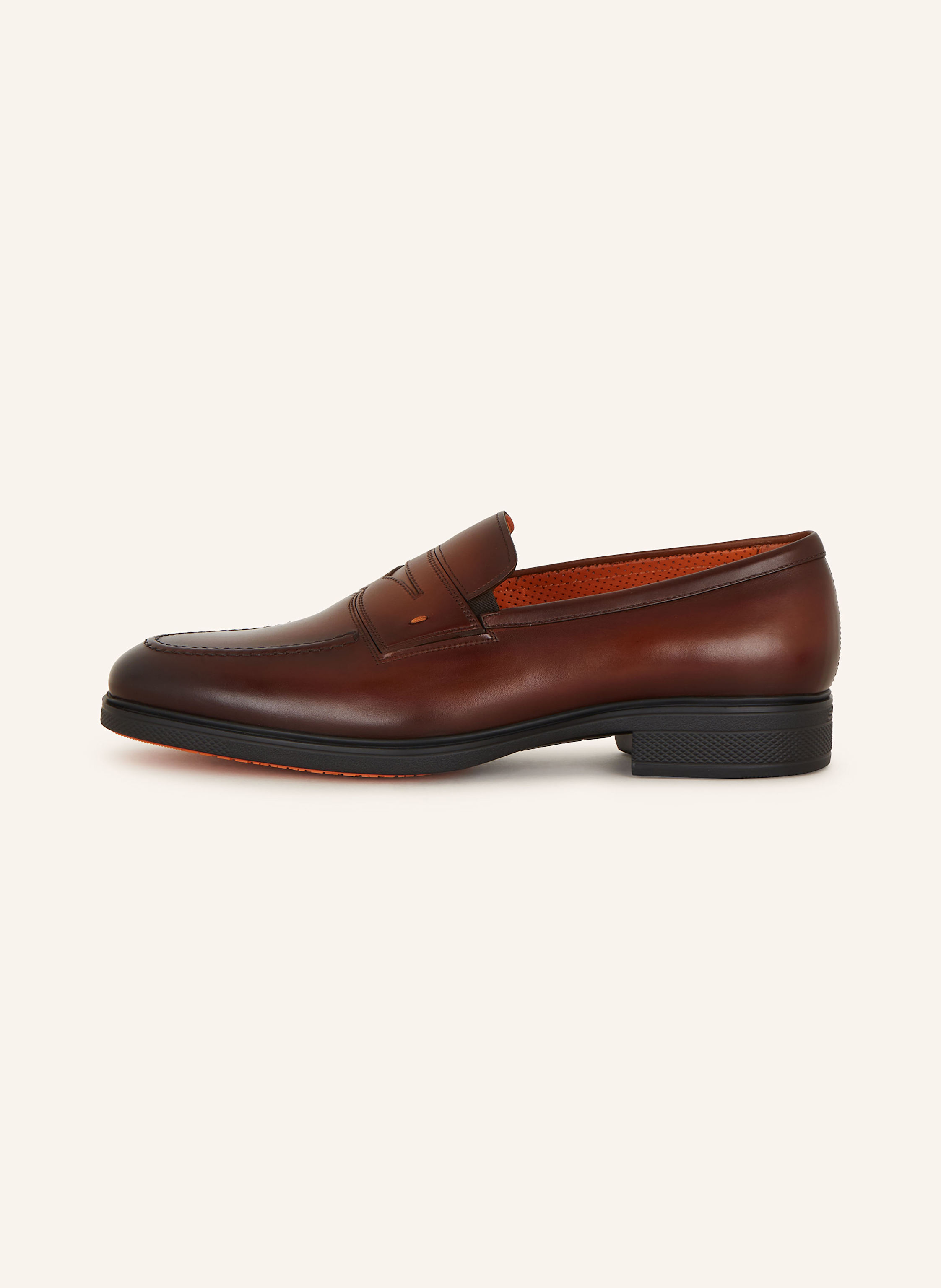 Thumbnail - Santoni Loafer Easy braun