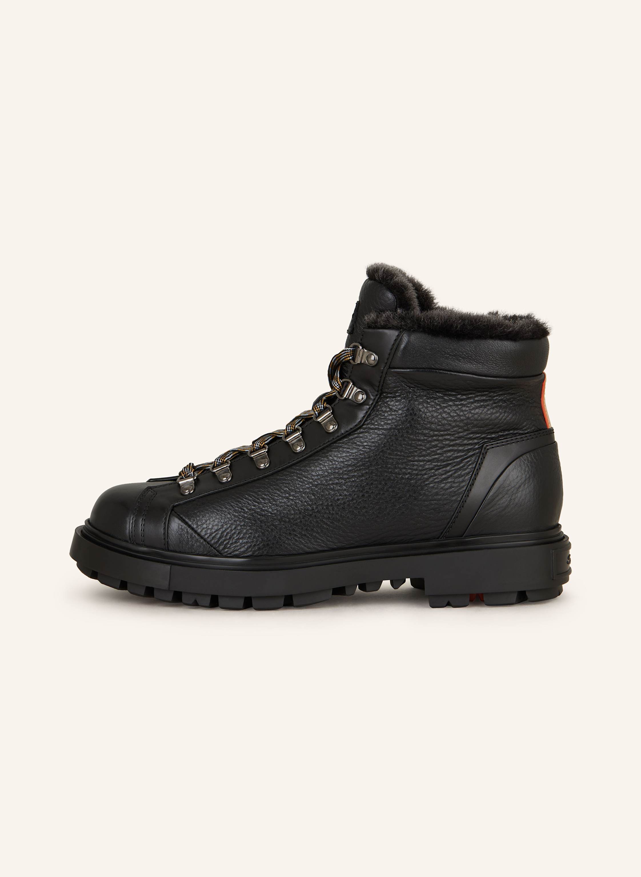 Thumbnail - Santoni Schnürboots Farah schwarz