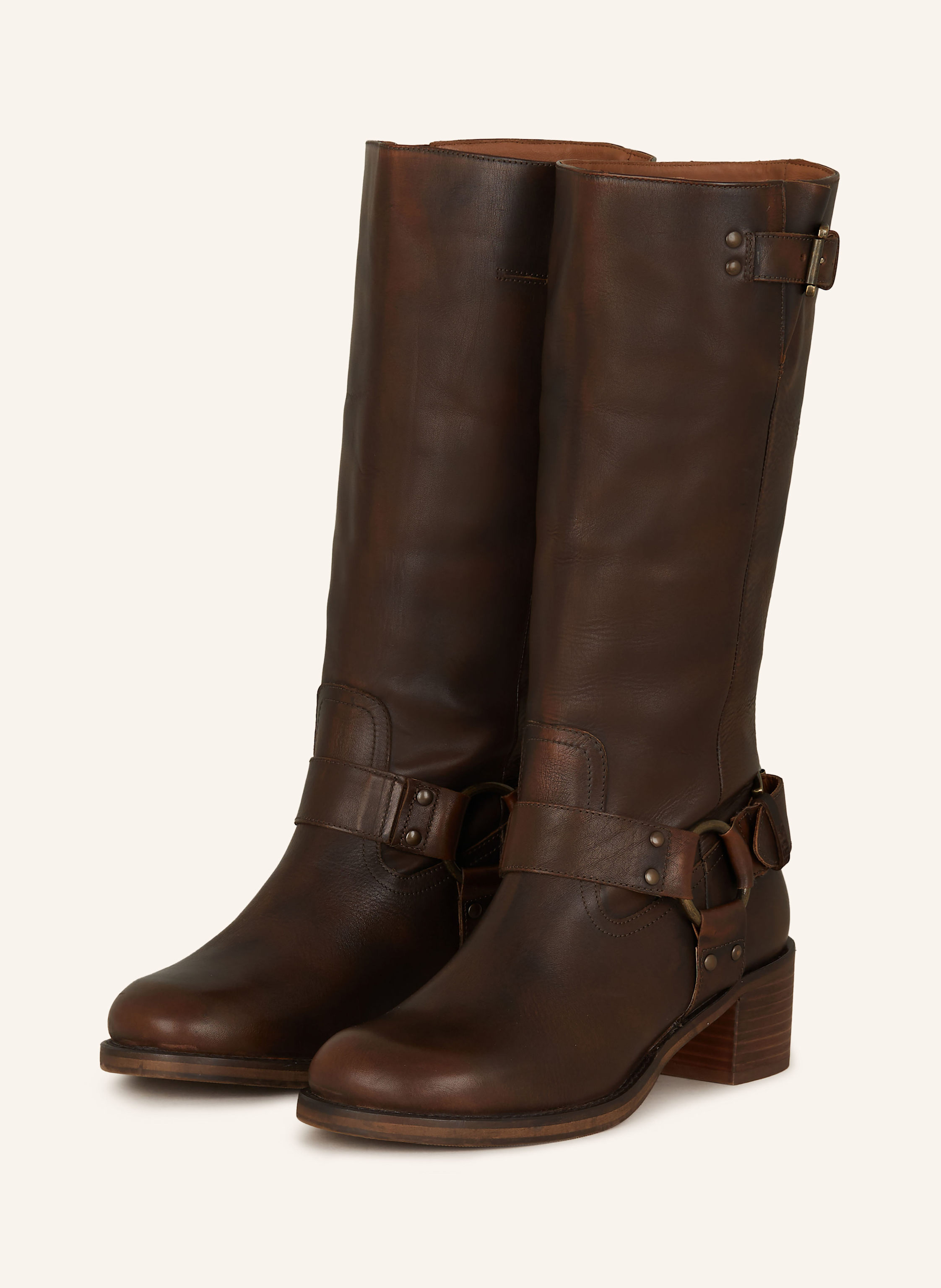 Bronx brown boots top