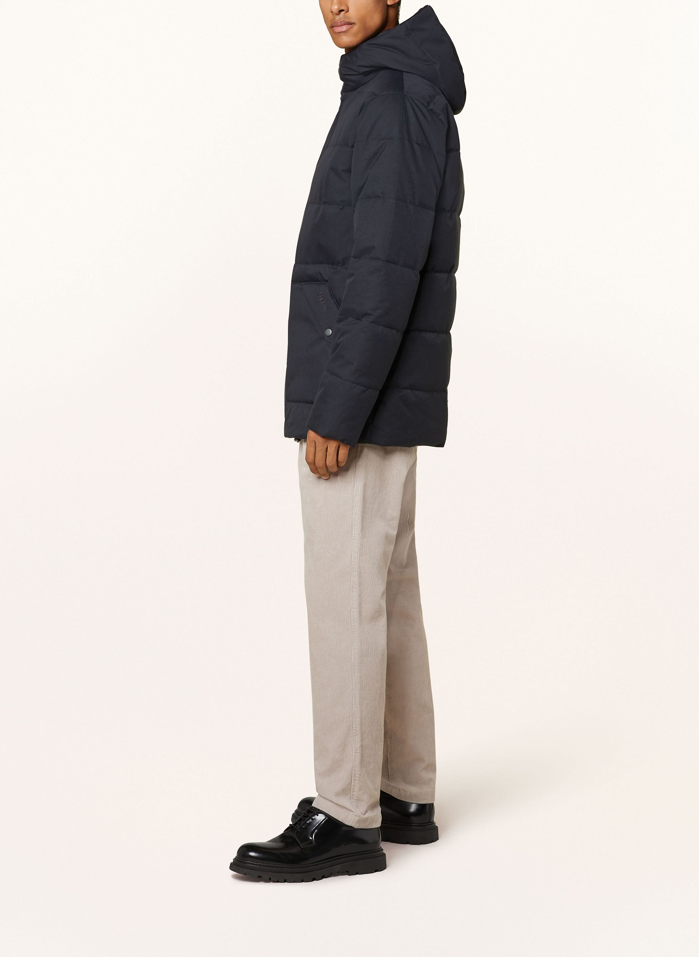 Thumbnail - Barbour Steppjacke blau