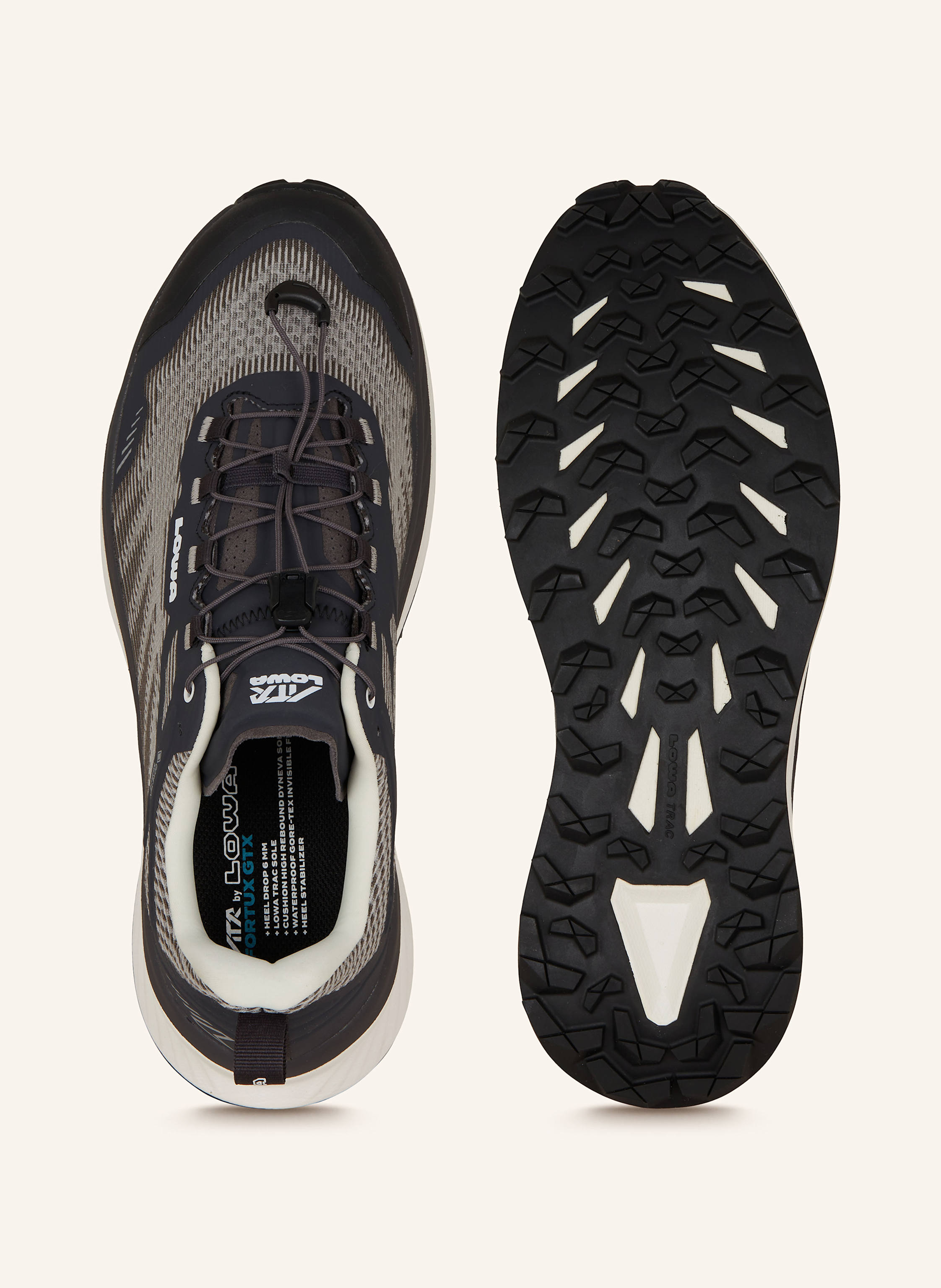 Thumbnail - Lowa Trailrunning-Schuhe Fortux Gtx schwarz