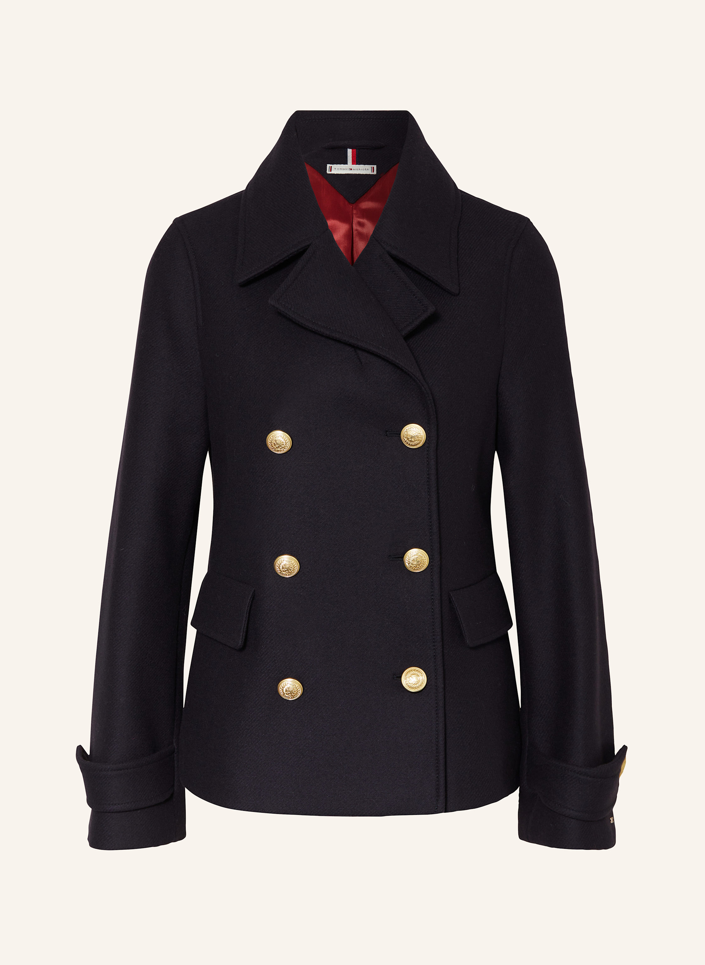 Warm pea coat womens sale