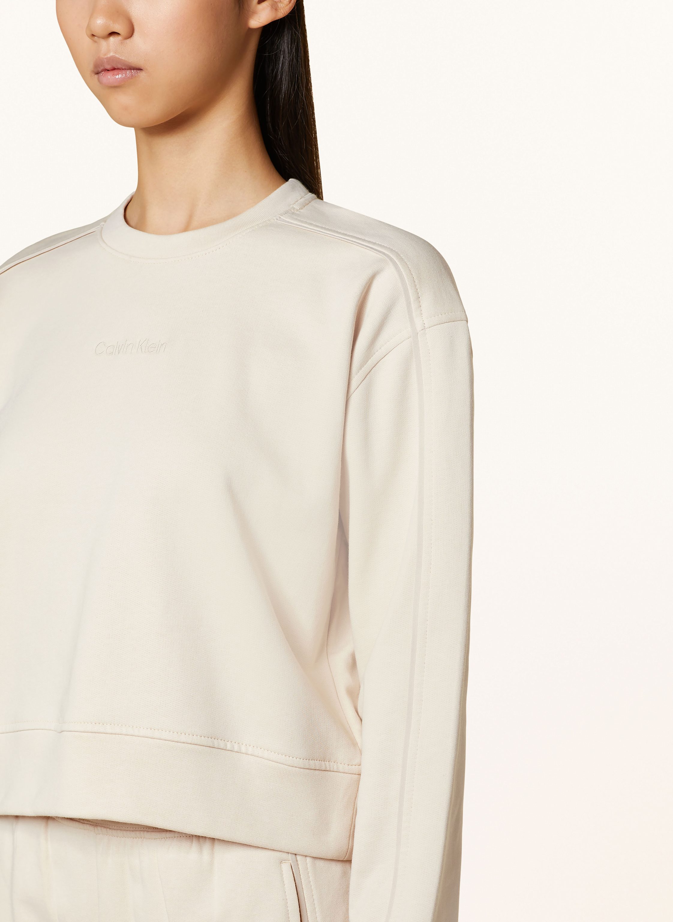 Thumbnail - Calvin Klein Lounge-Sweatshirt beige