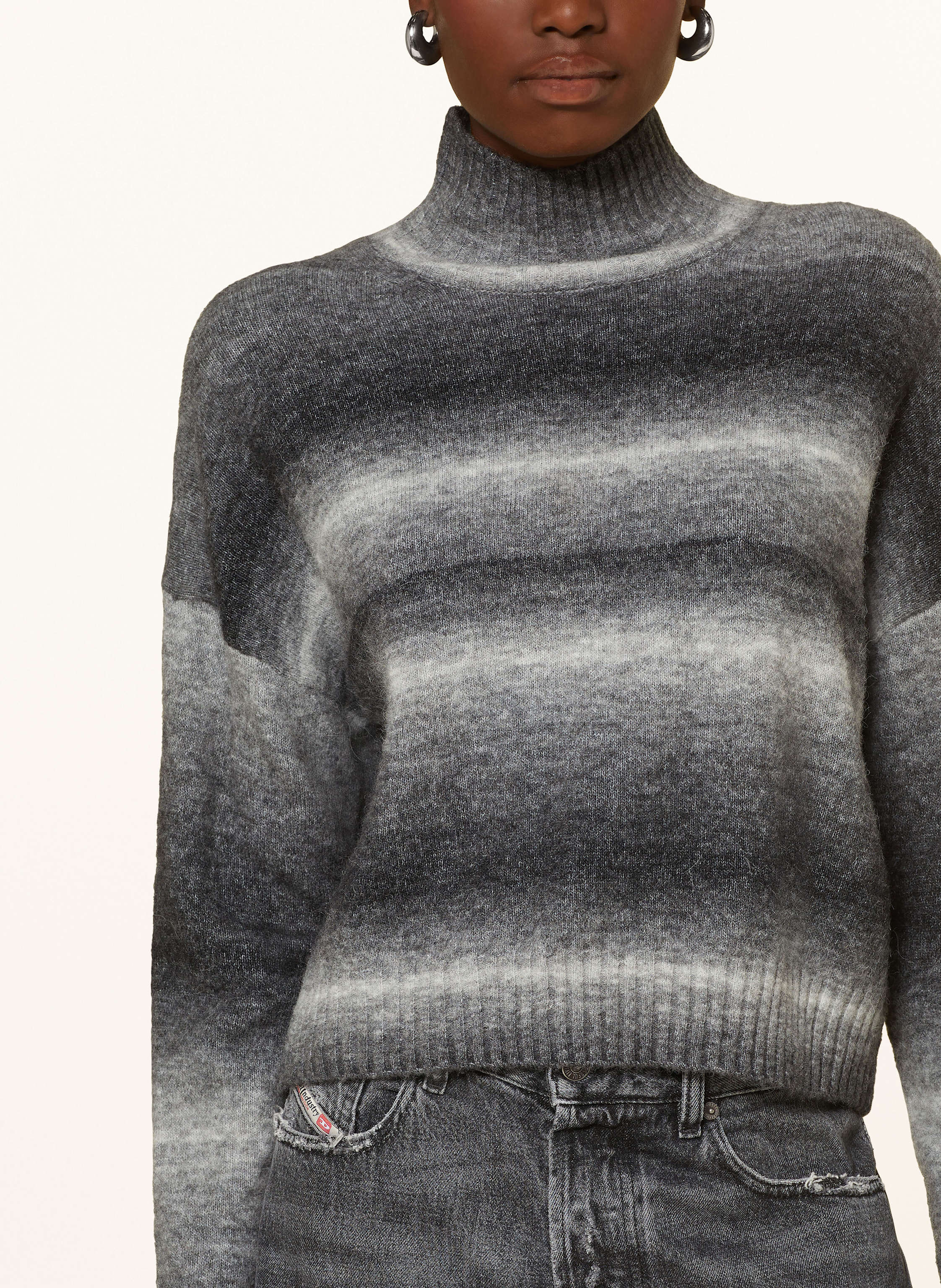 Thumbnail - Mrs & Hugs Pullover Mit Alpaka silber