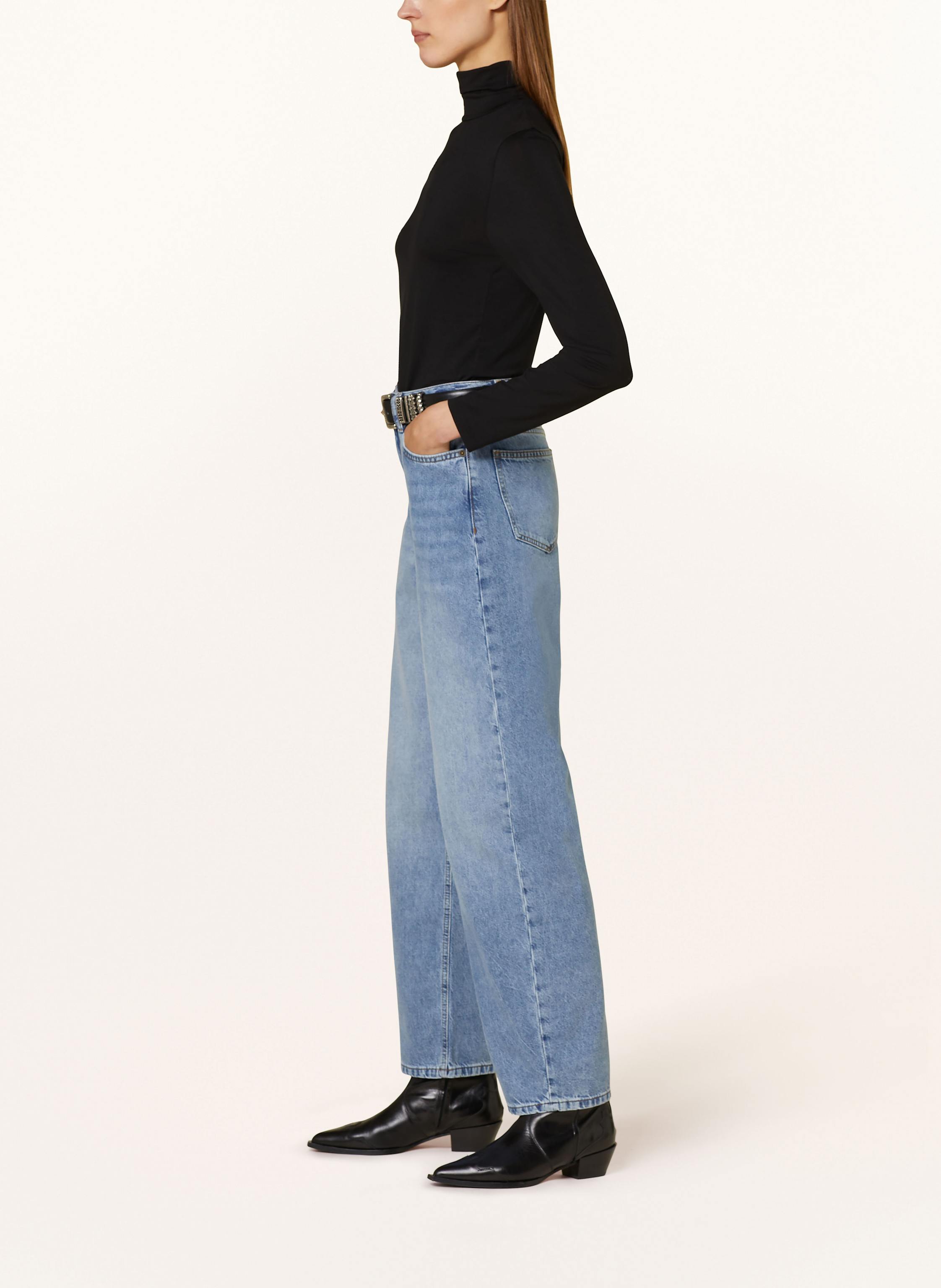 Thumbnail - Drykorn Wide Leg Jeans Medley blau