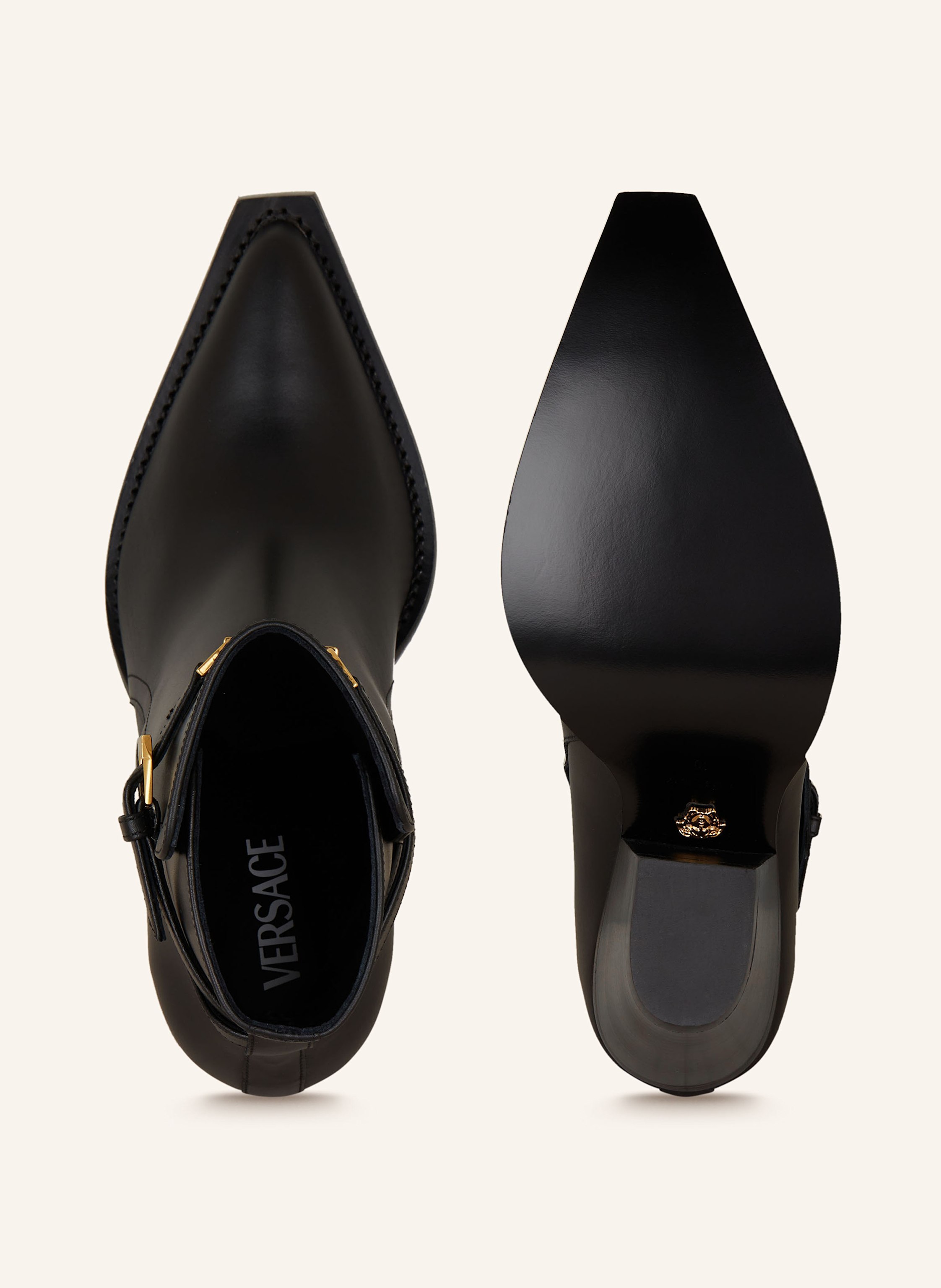 Thumbnail - Versace Stiefeletten schwarz