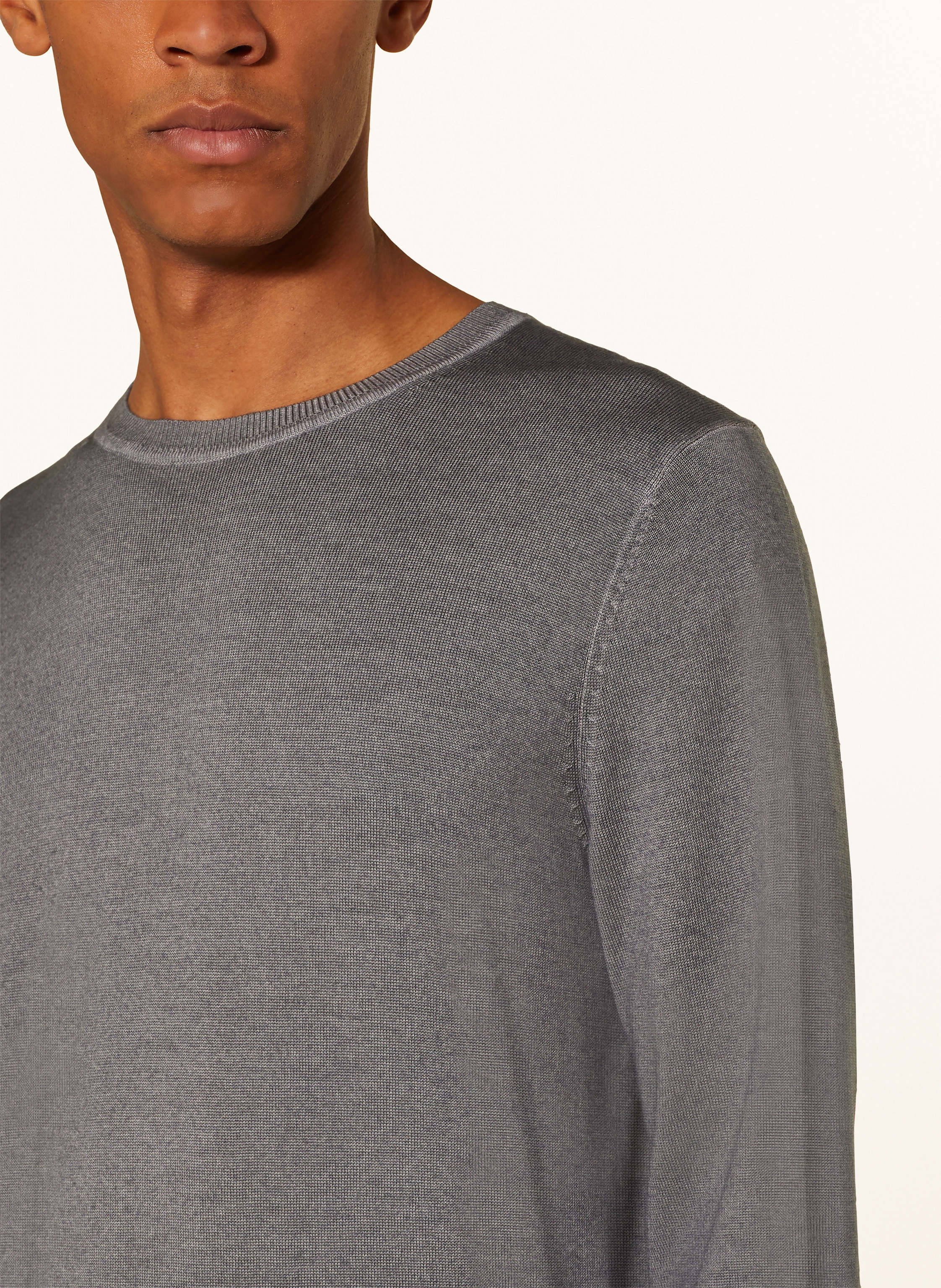 Thumbnail - Olymp Pullover grau