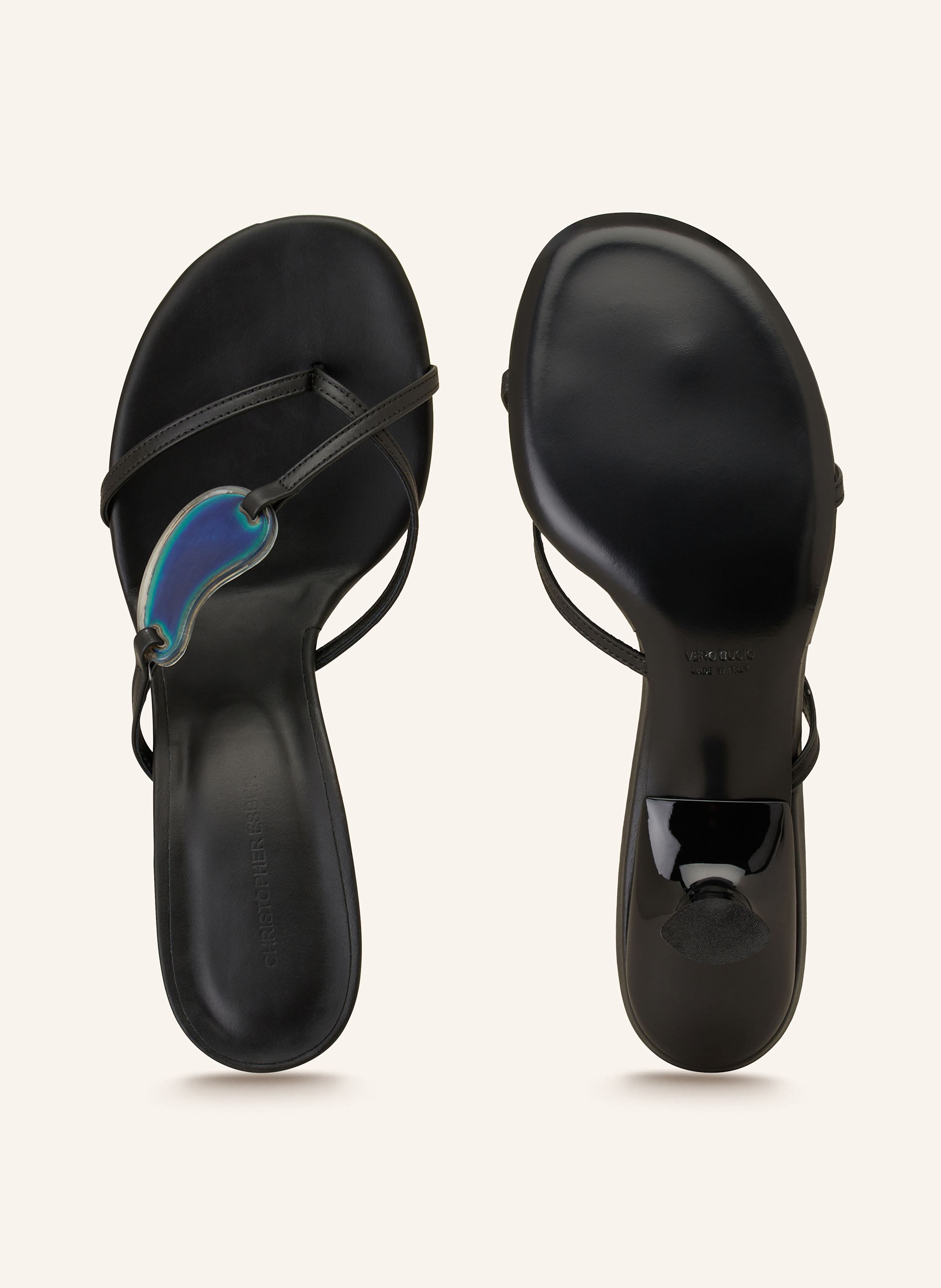 Thumbnail - Christopher Esber Mules Moodstone schwarz