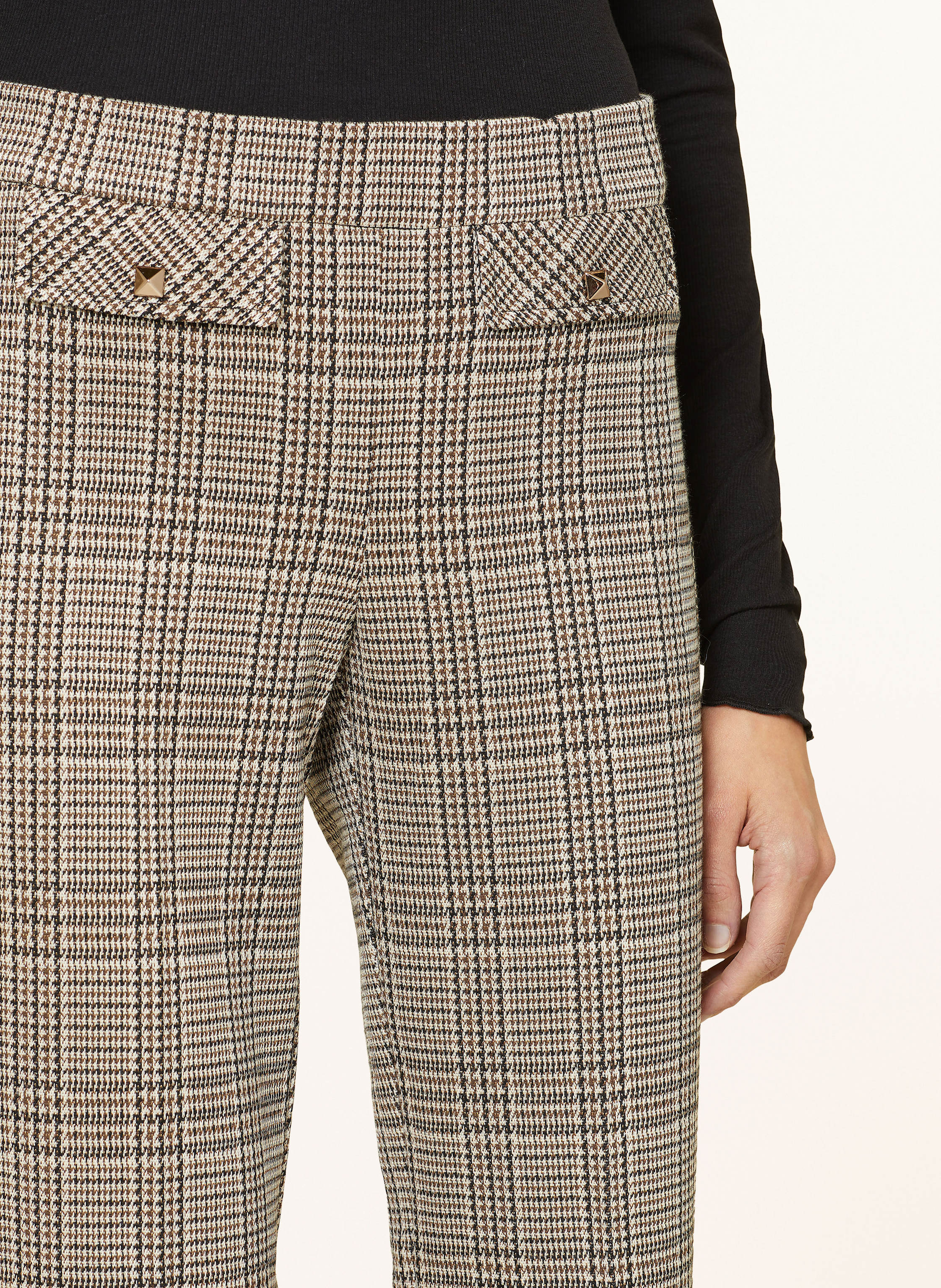 Cambio Hose Francis Mit Glitzergarn braun – Bild 2