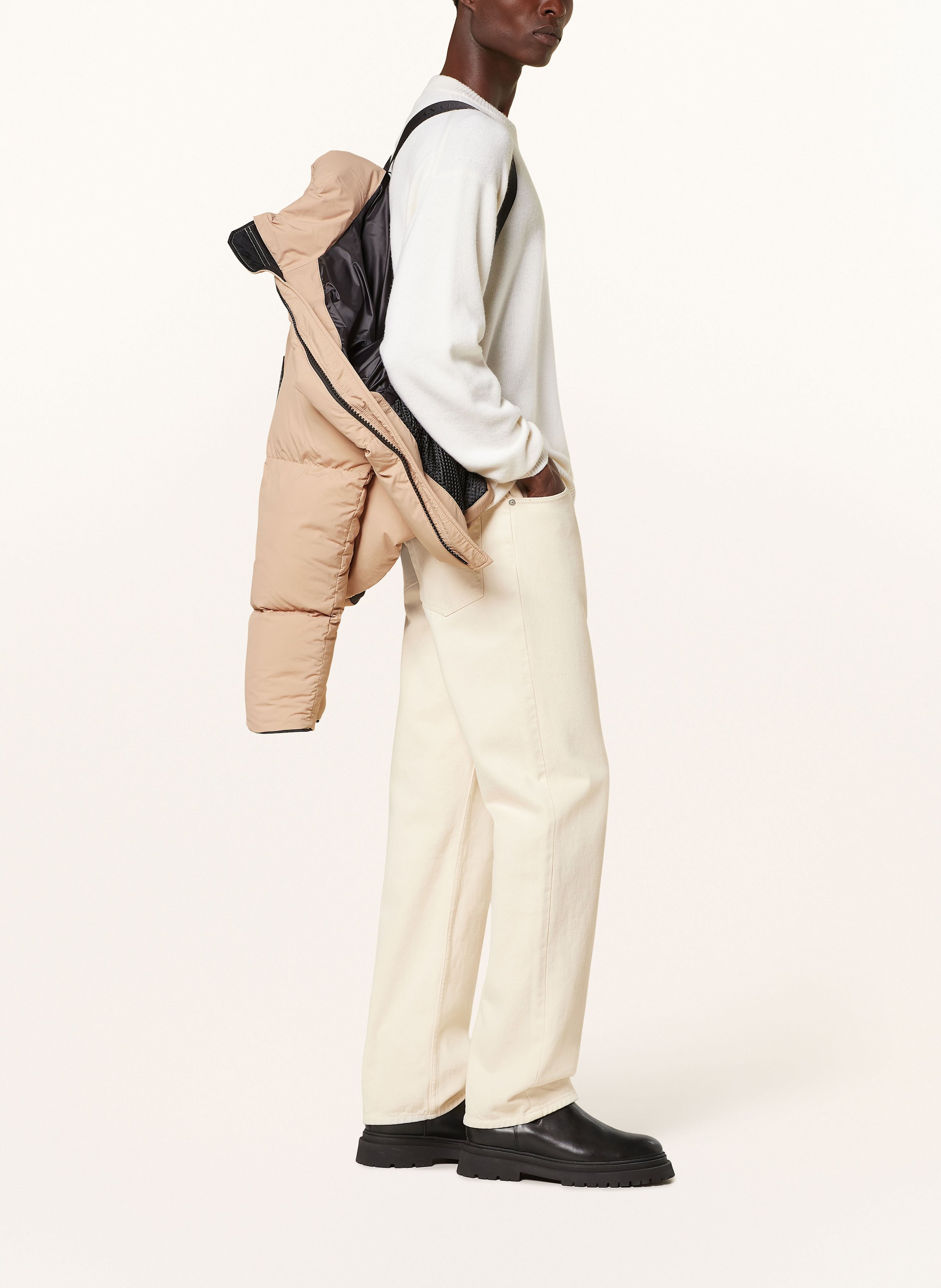 Thumbnail - Canada Goose Daunenjacke Lawrence beige