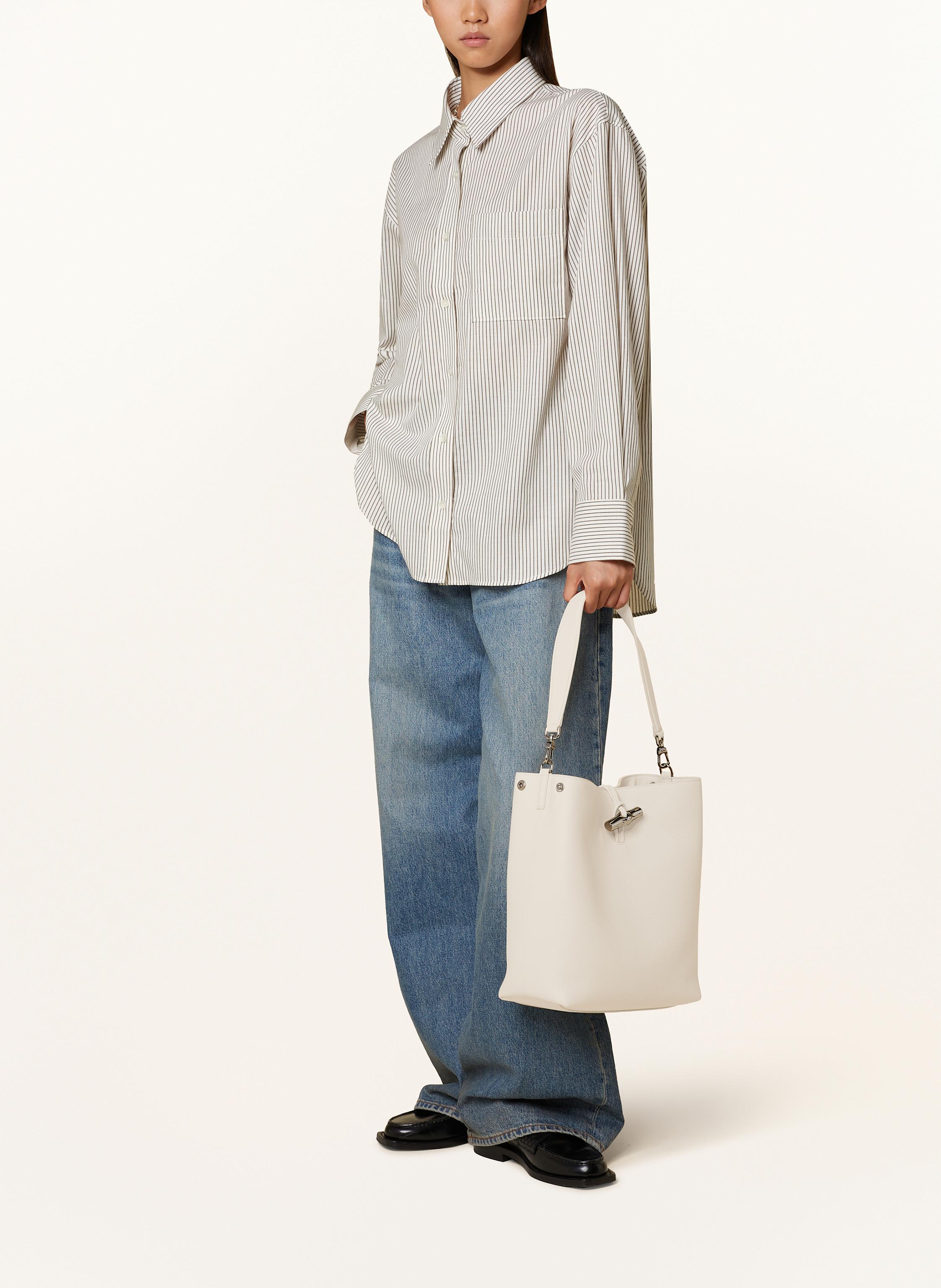 Thumbnail - Longchamp Shopper Le Roseau Medium beige