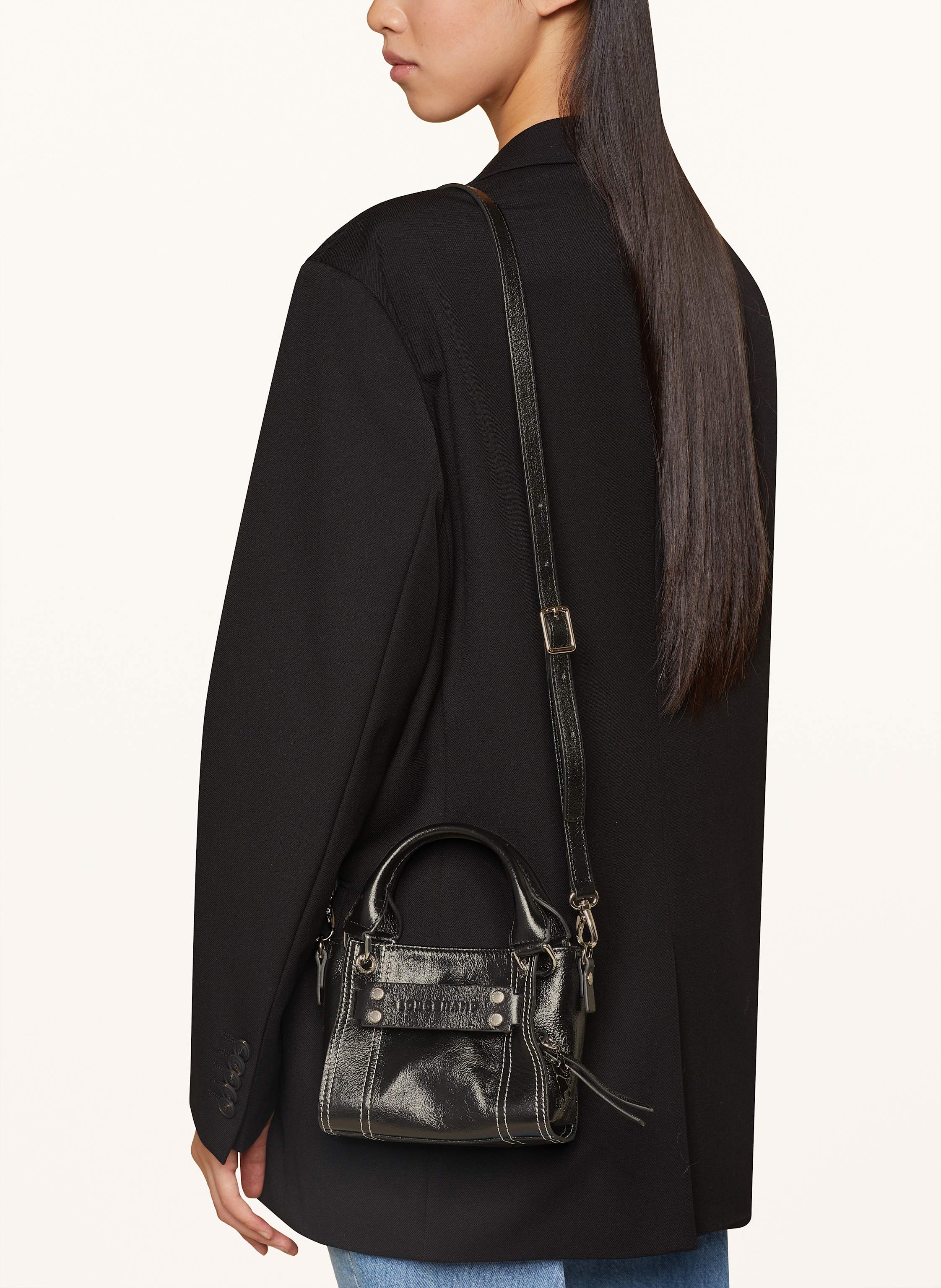 Thumbnail - Longchamp Umhängetasche Longchamp 3d Small schwarz