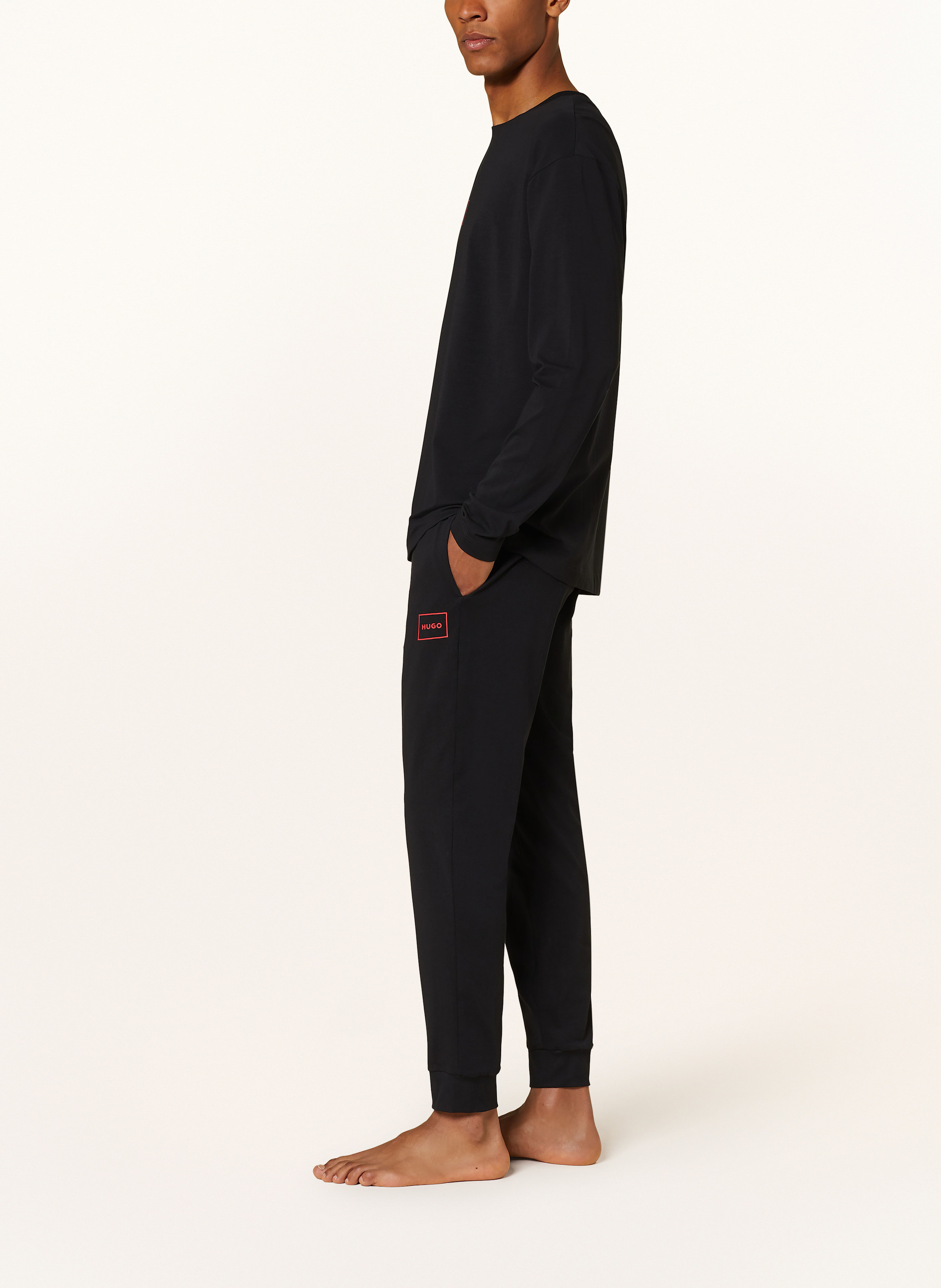 Thumbnail - Hugo Schlafhose Laze schwarz