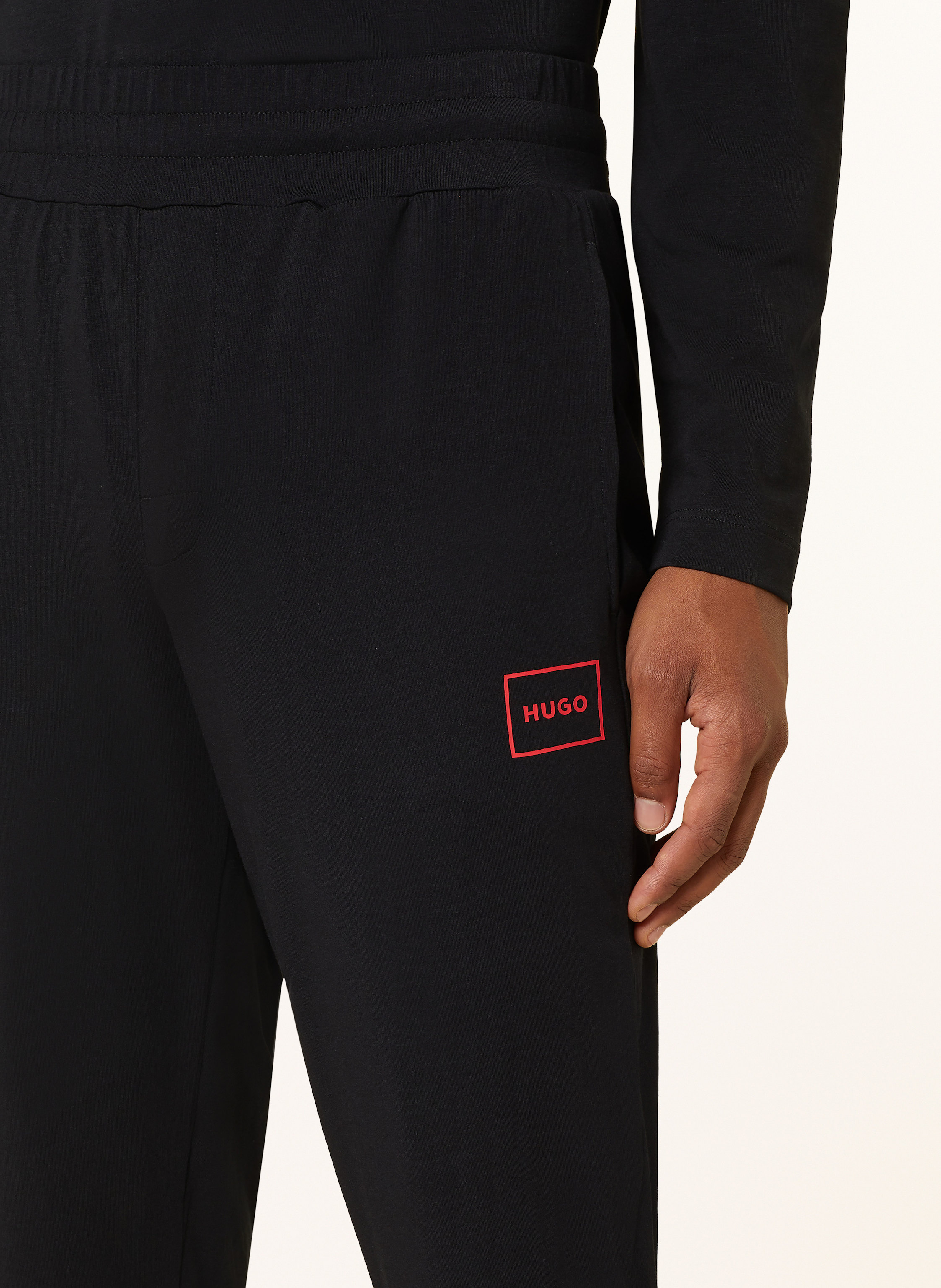 Thumbnail - Hugo Schlafhose Laze schwarz