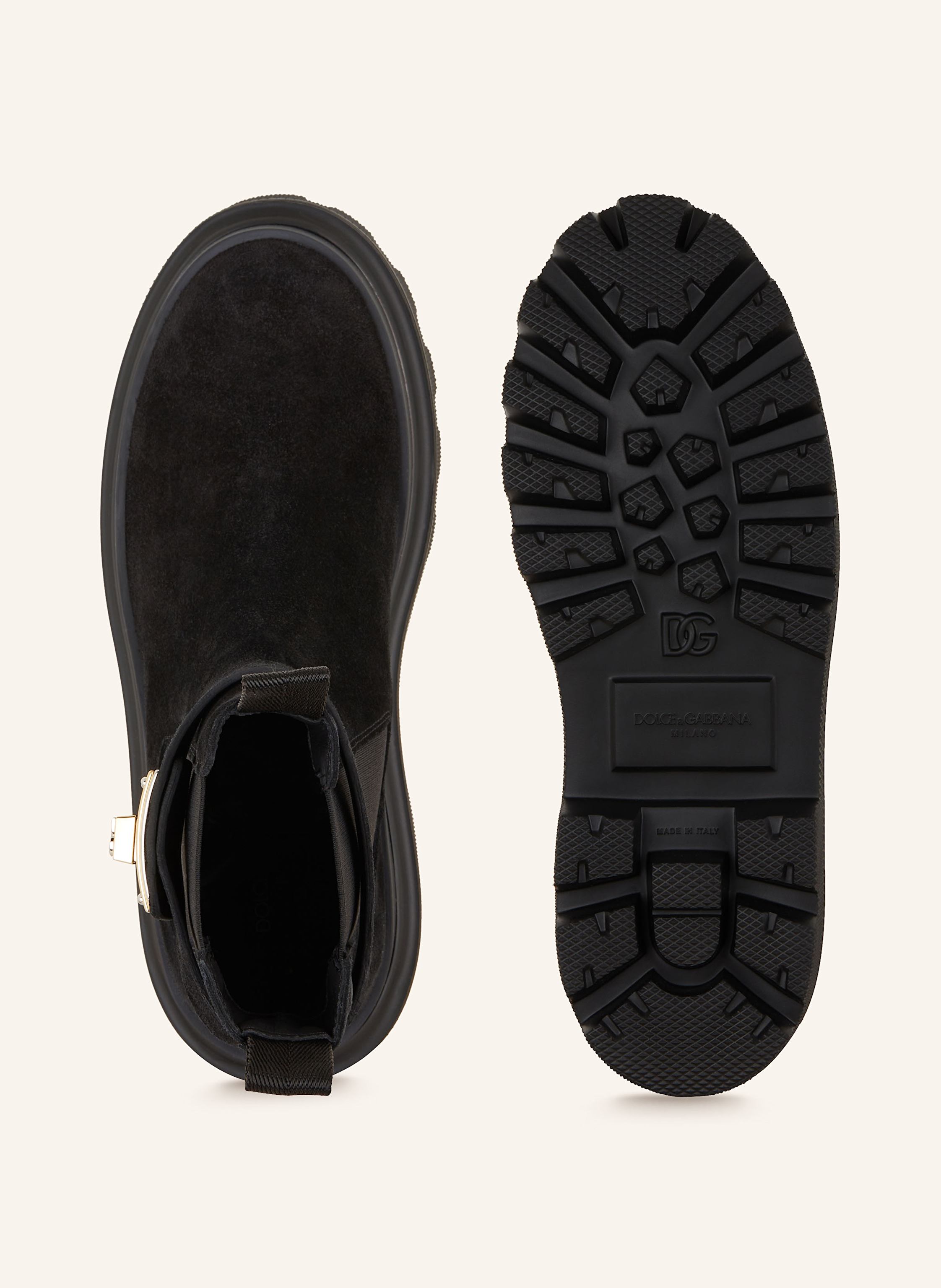 Thumbnail - Dolce & Gabbana Chelsea-Boots schwarz