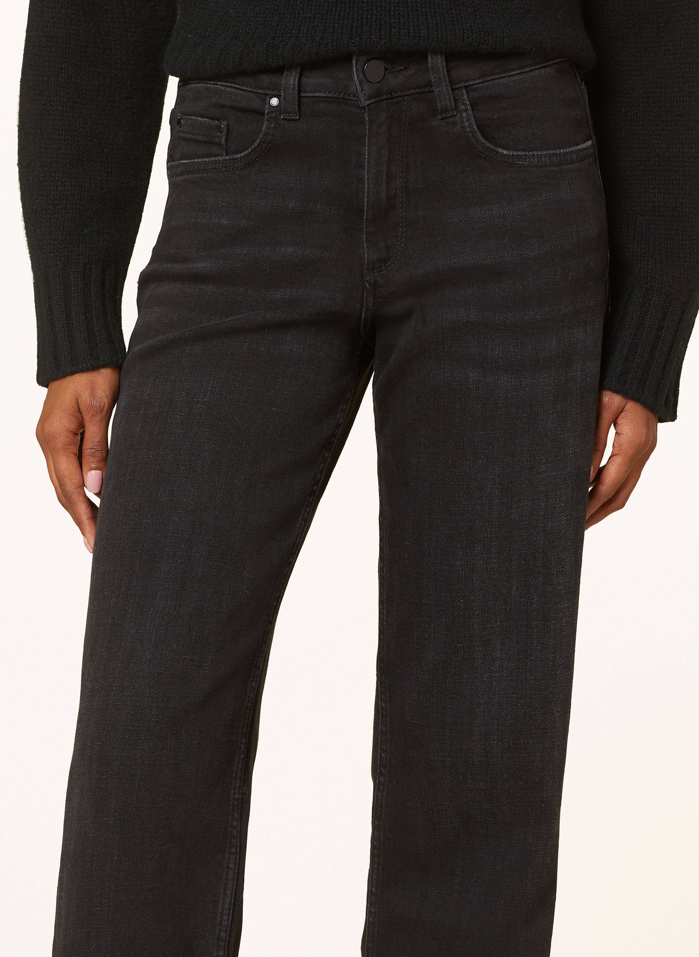 Thumbnail - Smith & Soul Straight Jeans Sina schwarz