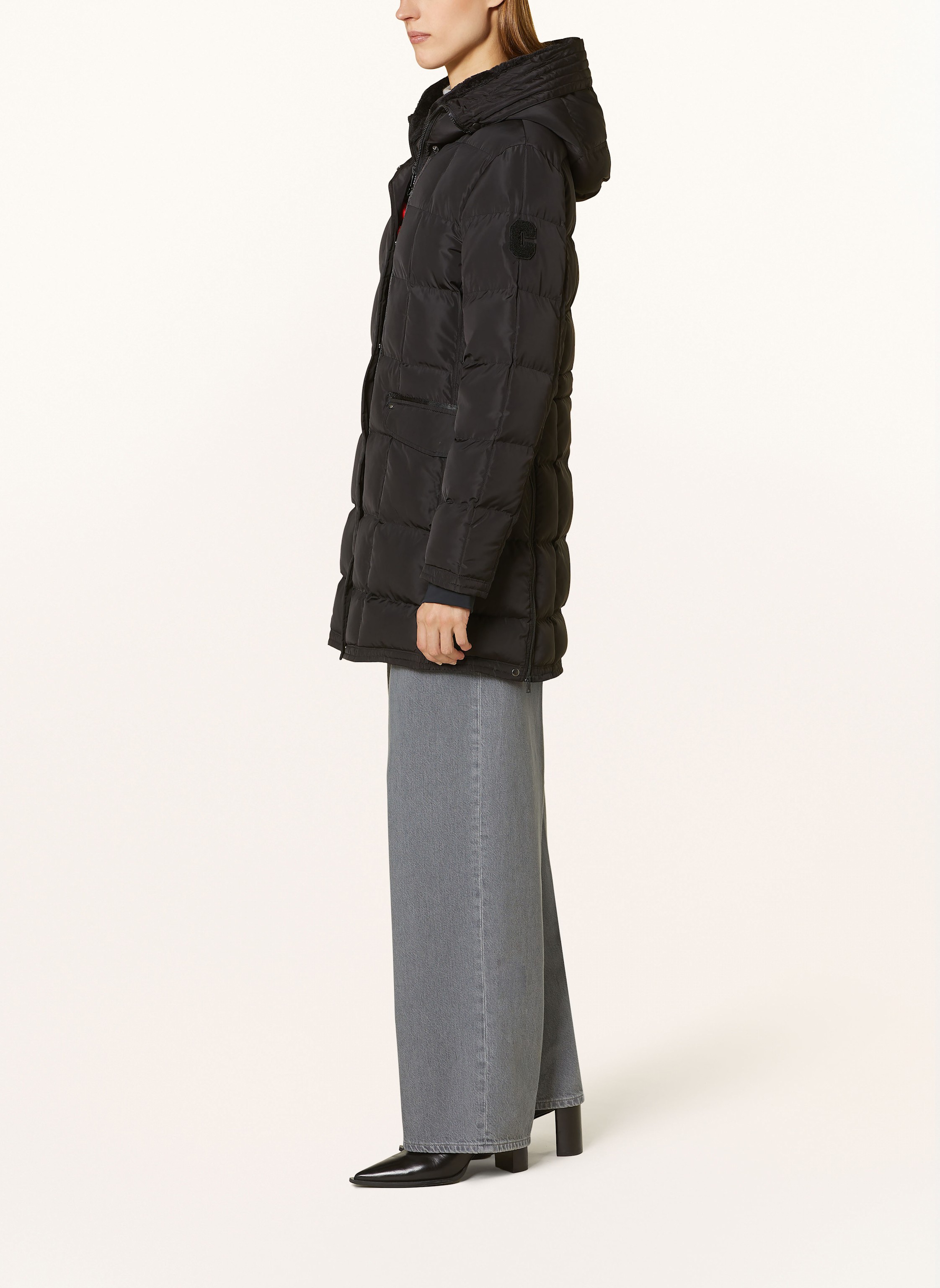 Thumbnail - No.1 Como Steppmantel schwarz