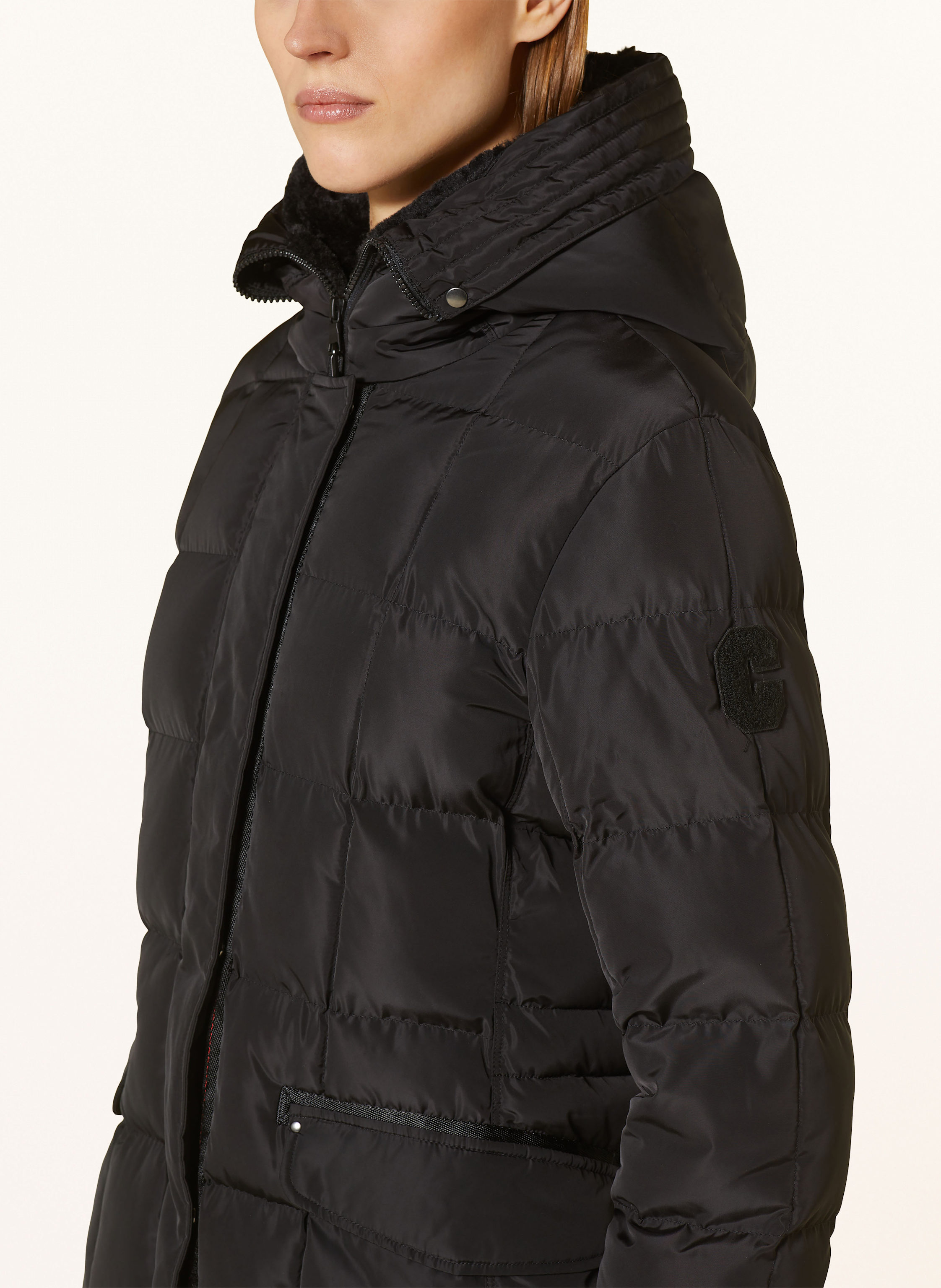 Thumbnail - No.1 Como Steppmantel schwarz