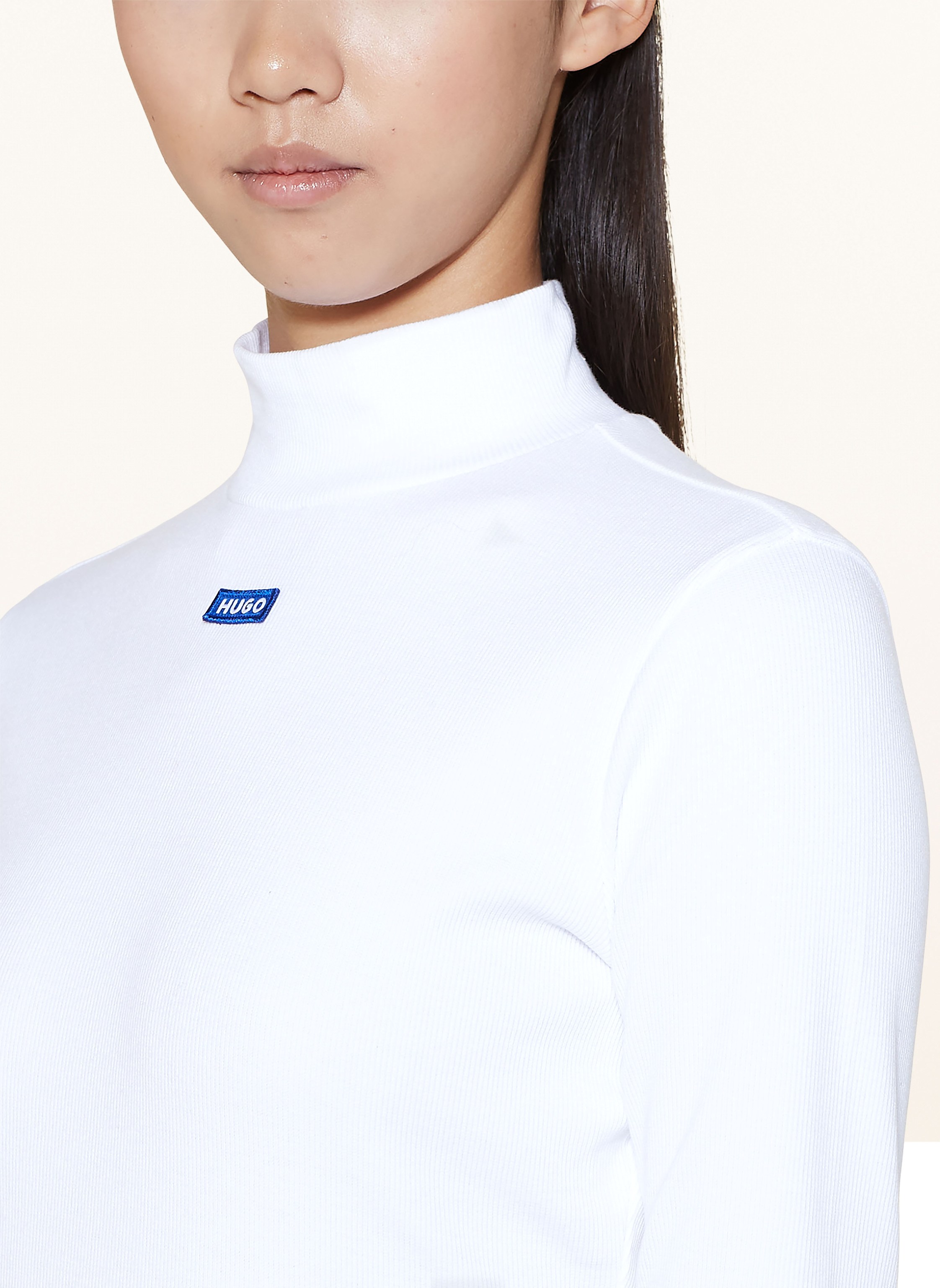 Thumbnail - Hugo Longsleeve Easy weiss