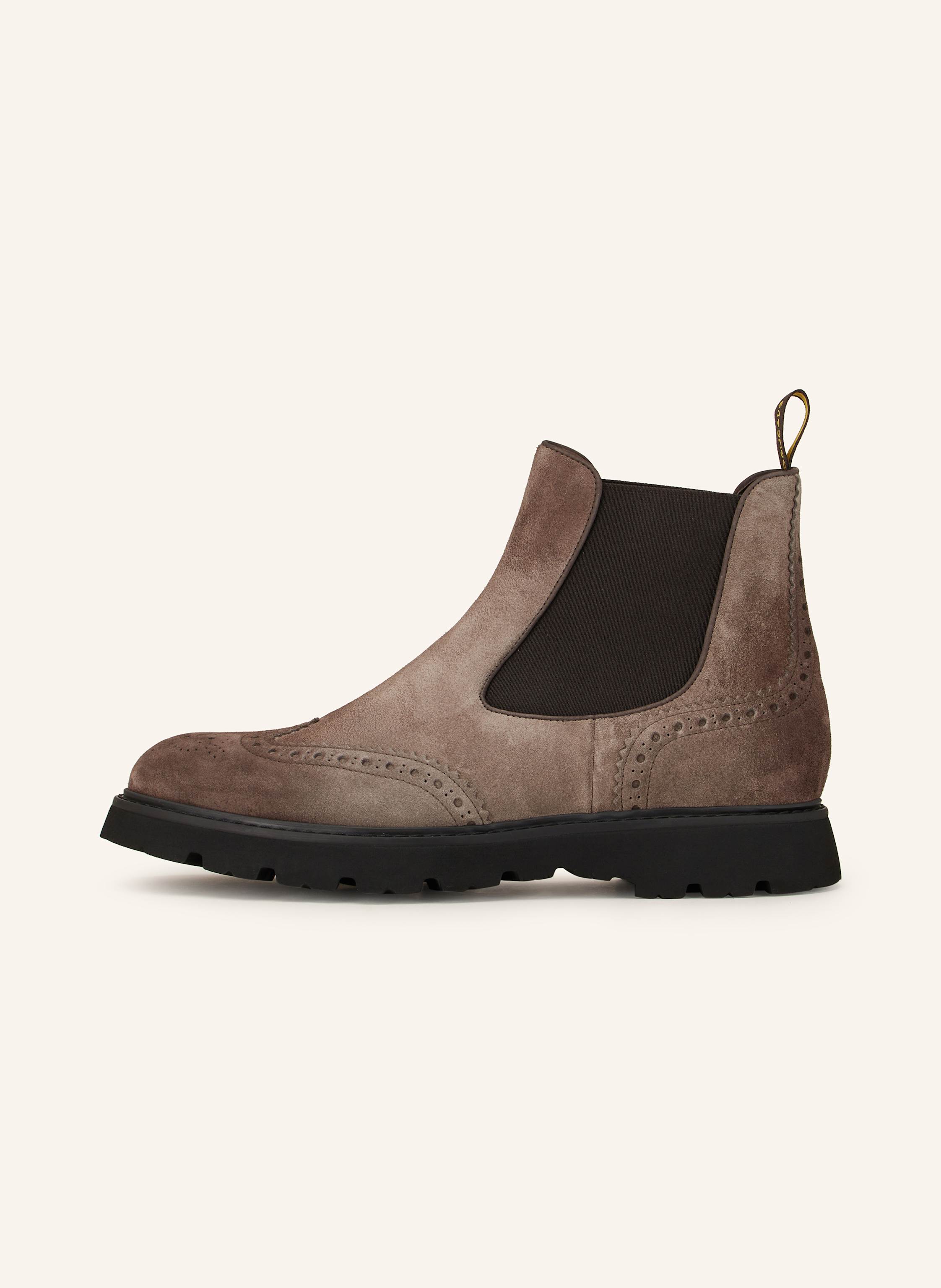 Thumbnail - Doucal's Chelsea-Boots beige