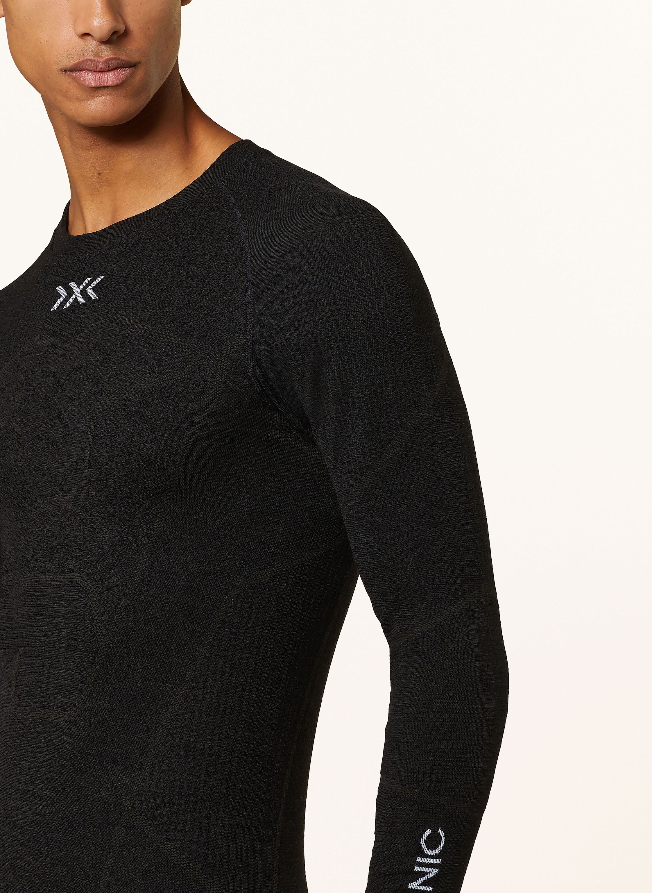 Thumbnail - X-Bionic Funktionswäsche-Shirt Symbio Merino Aus Merinowolle schwarz
