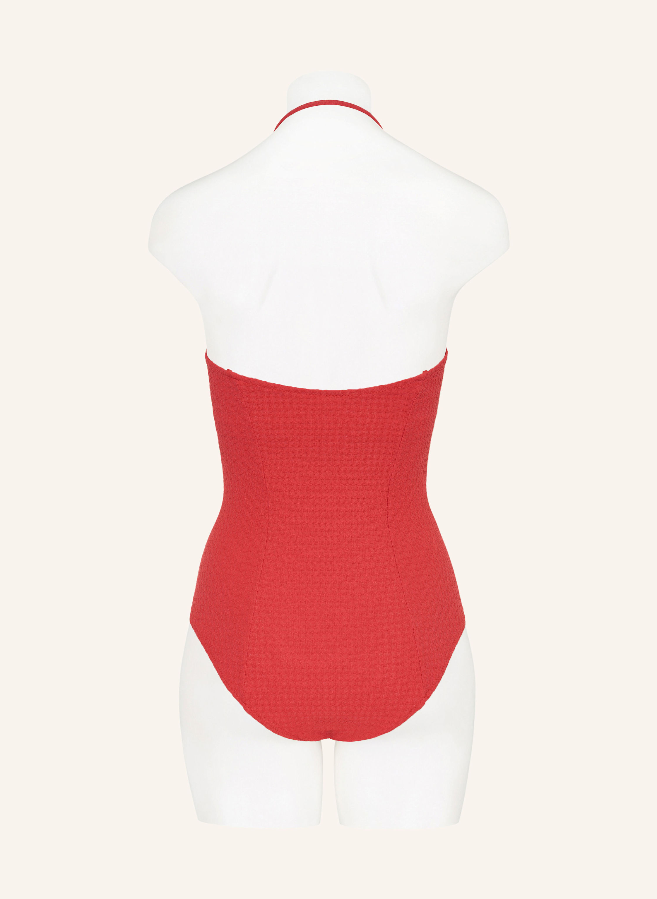 Thumbnail - Maryan Mehlhorn Bandeau-Badeanzug The Bloom rot