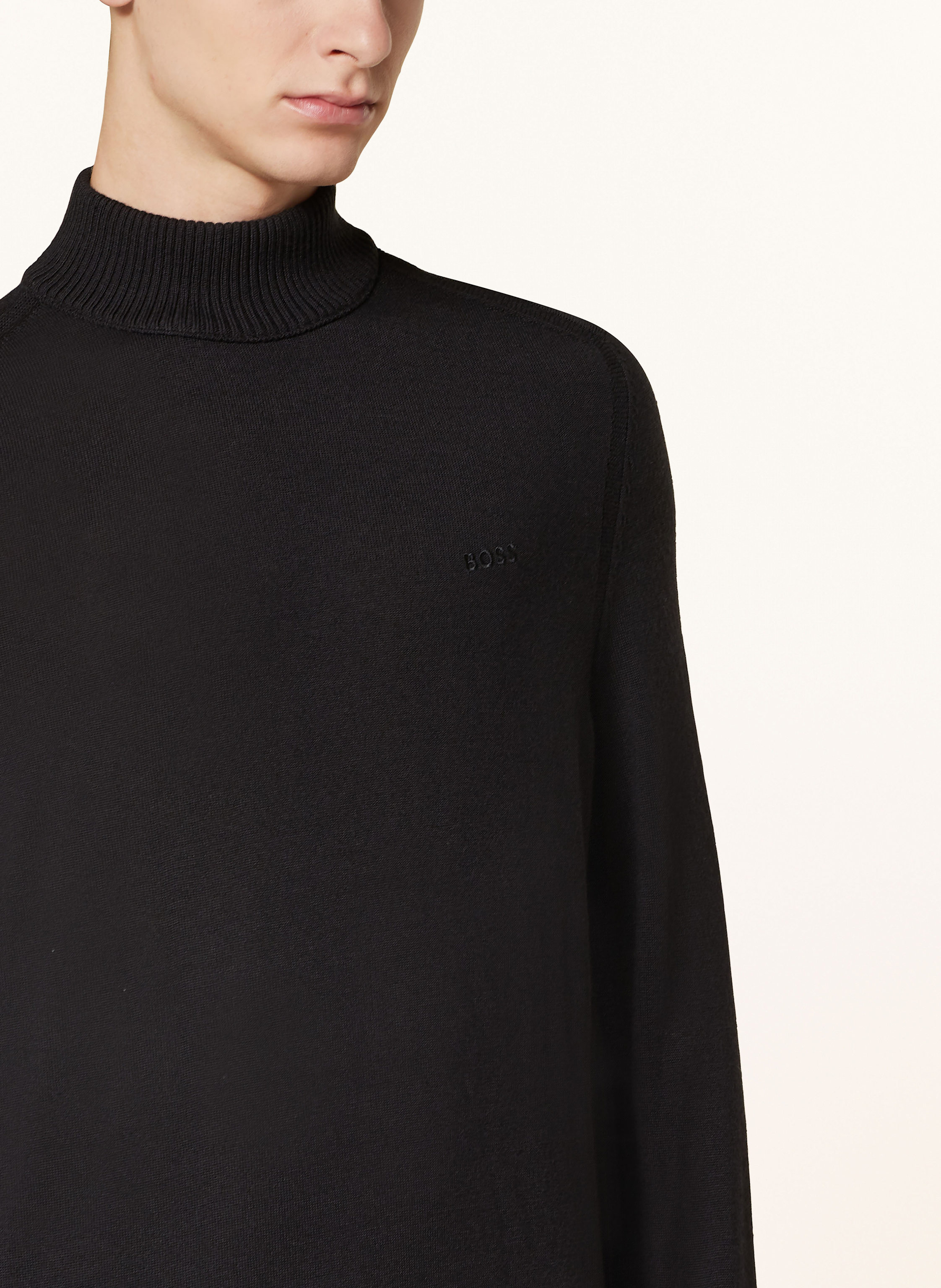 Thumbnail - Boss Pullover Avac schwarz