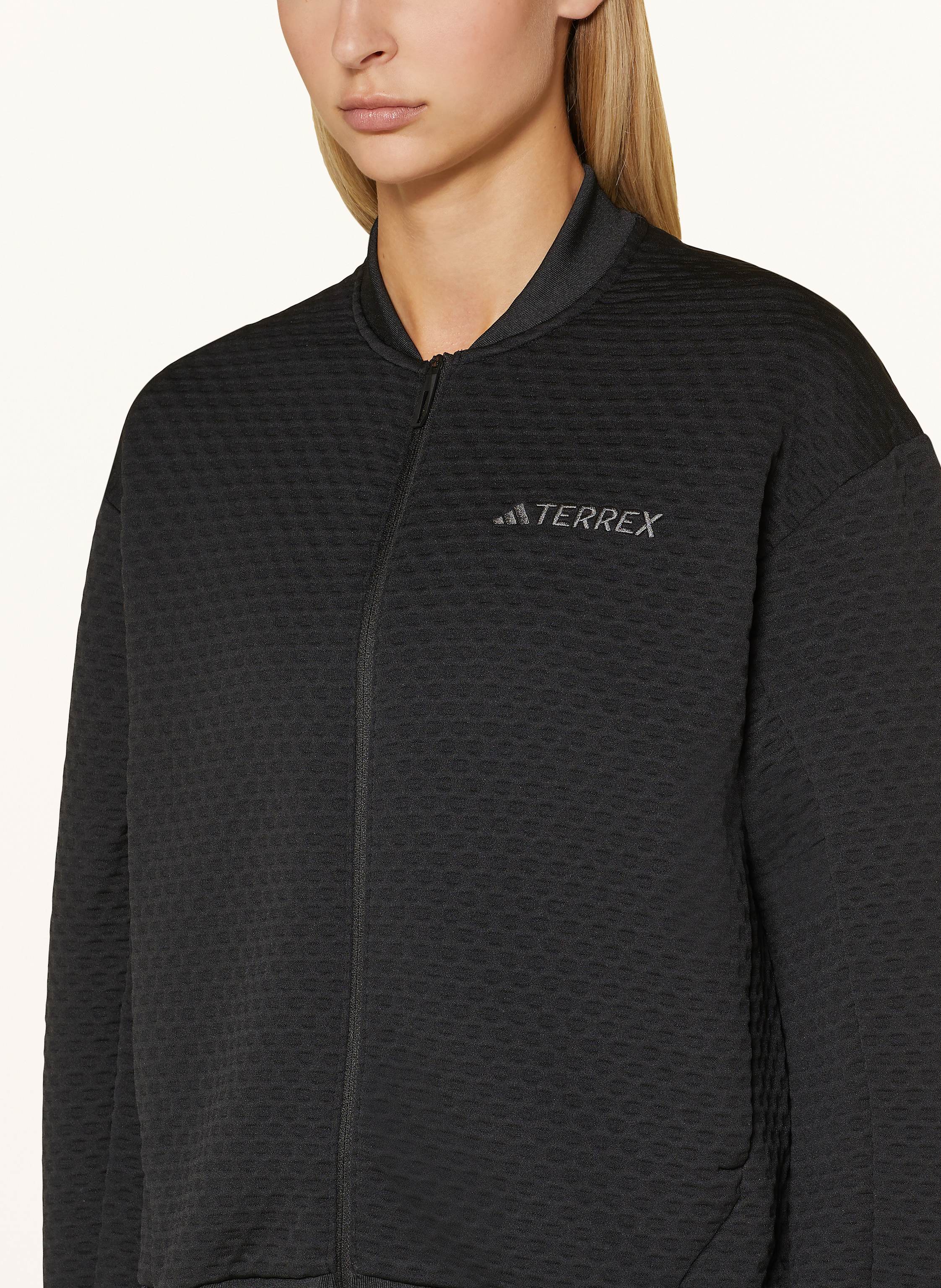 Thumbnail - Adidas Terrex Midlayer-Jacke Terrex Xploric schwarz