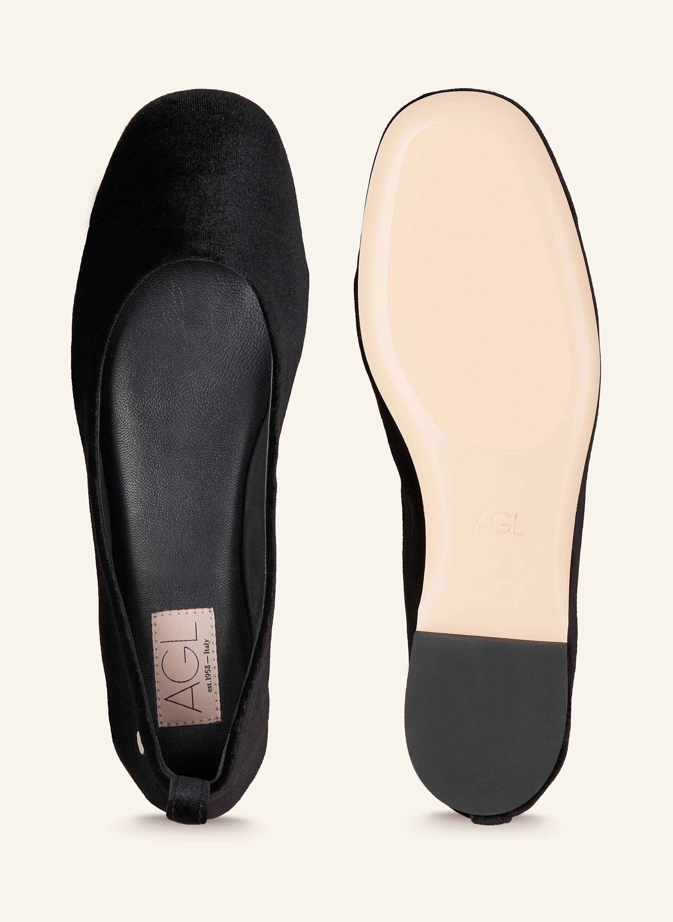 Thumbnail - Agl Ballerinas Kim schwarz