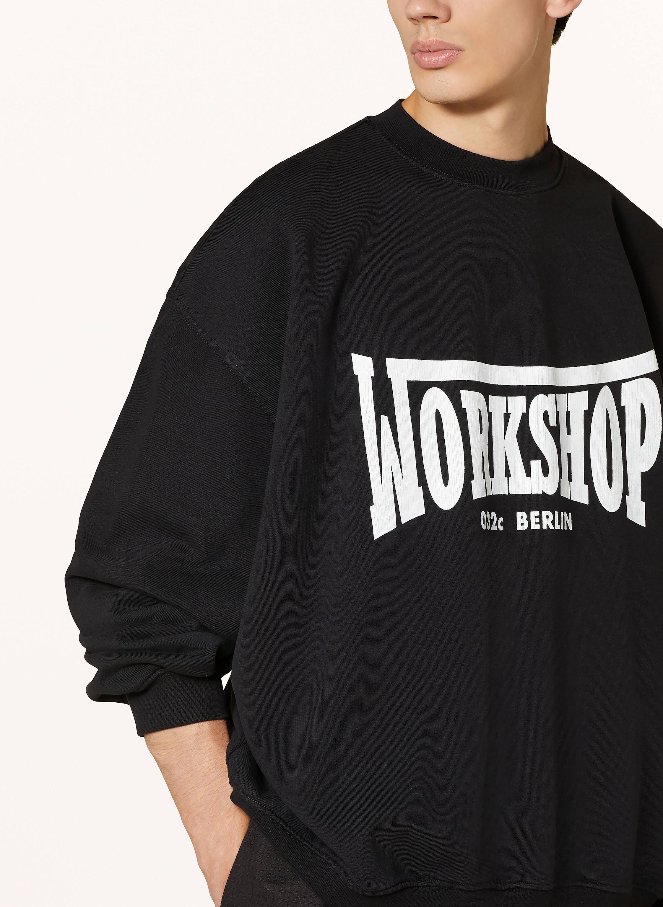 Thumbnail - 032c Sweatshirt Victor schwarz
