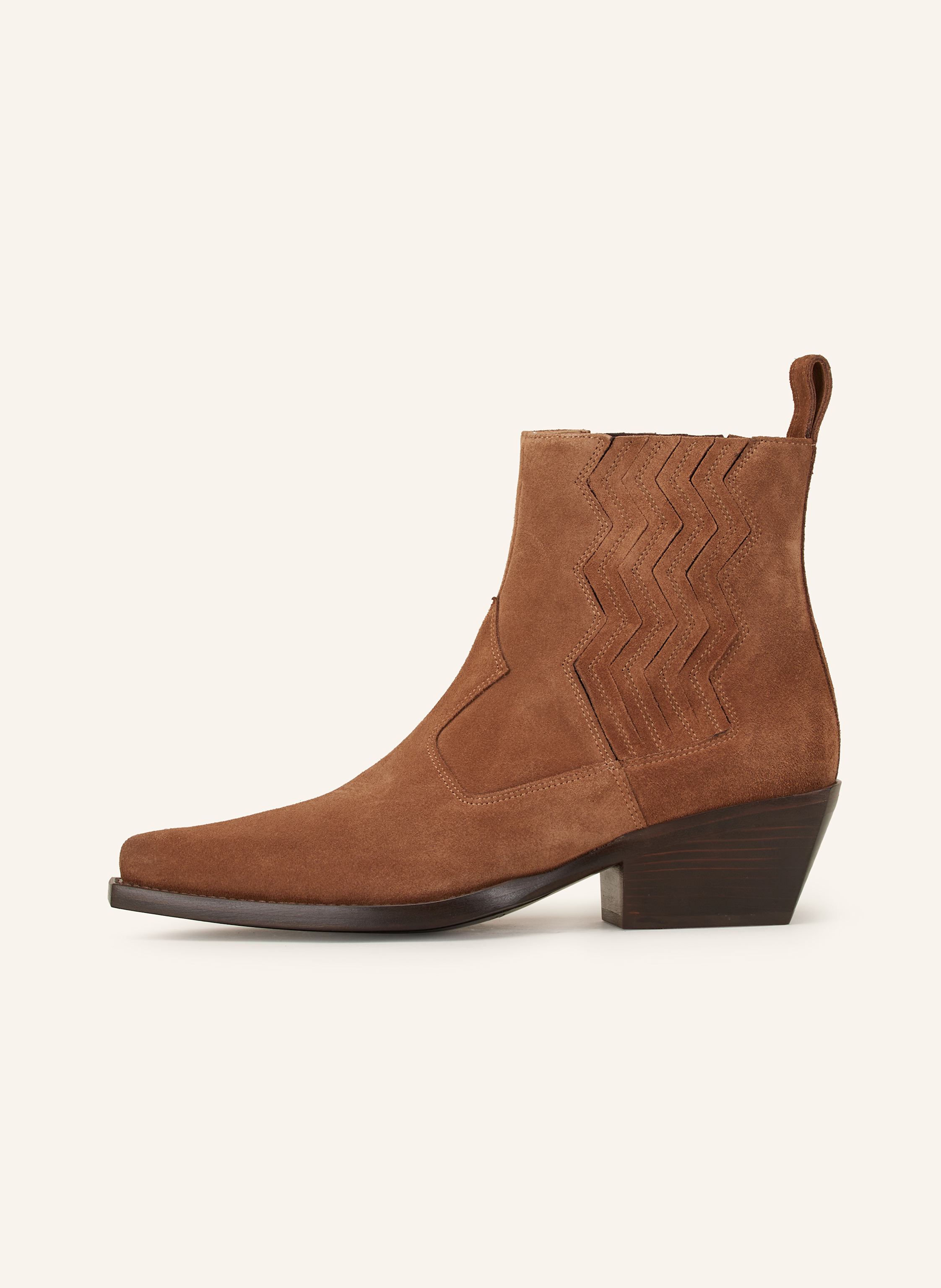 Thumbnail - Free Lance Cowboy Boots Calamity Zigzag 4 braun