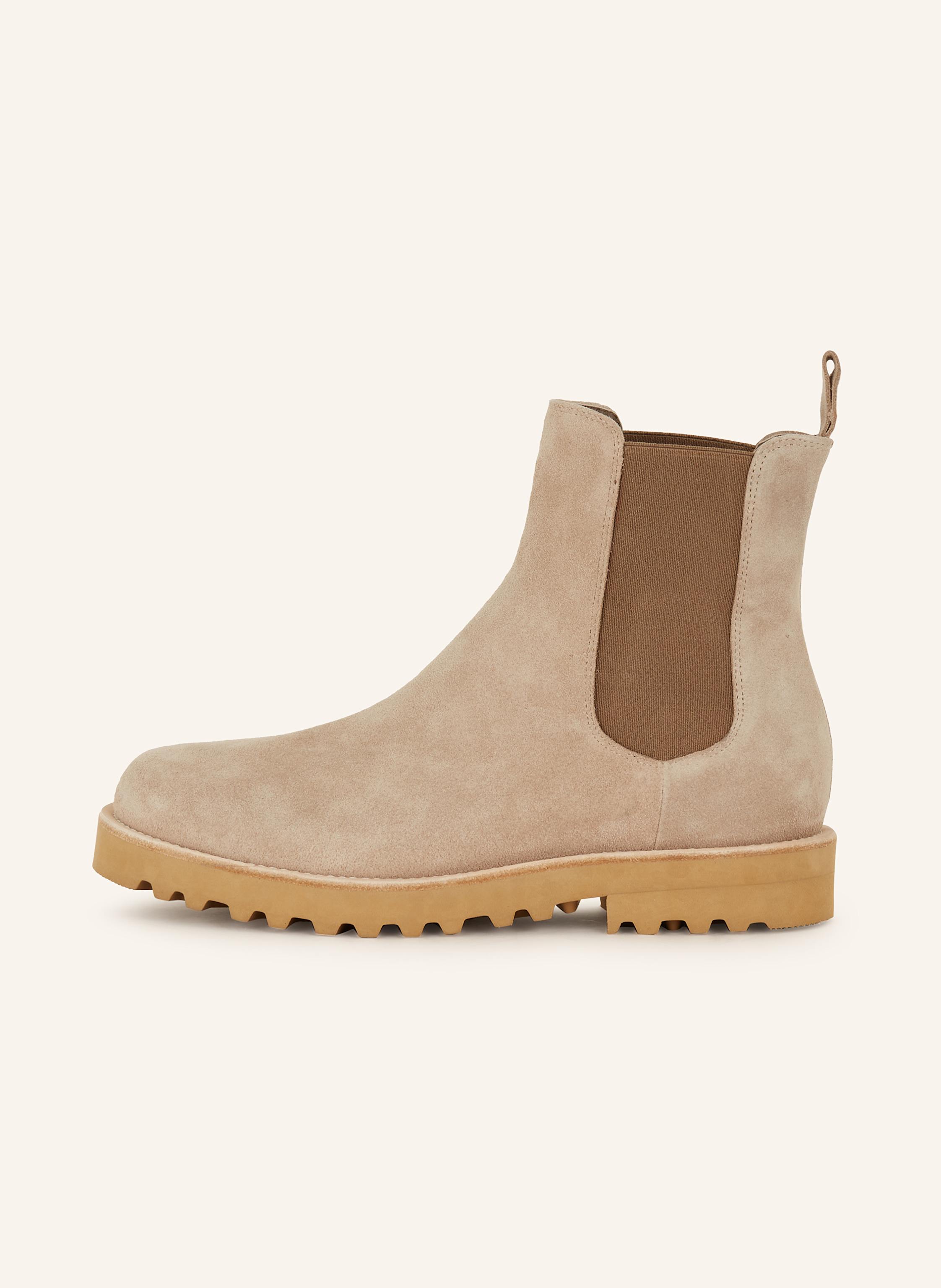 Thumbnail - Viamercanti Chelsea-Boots Olivia beige
