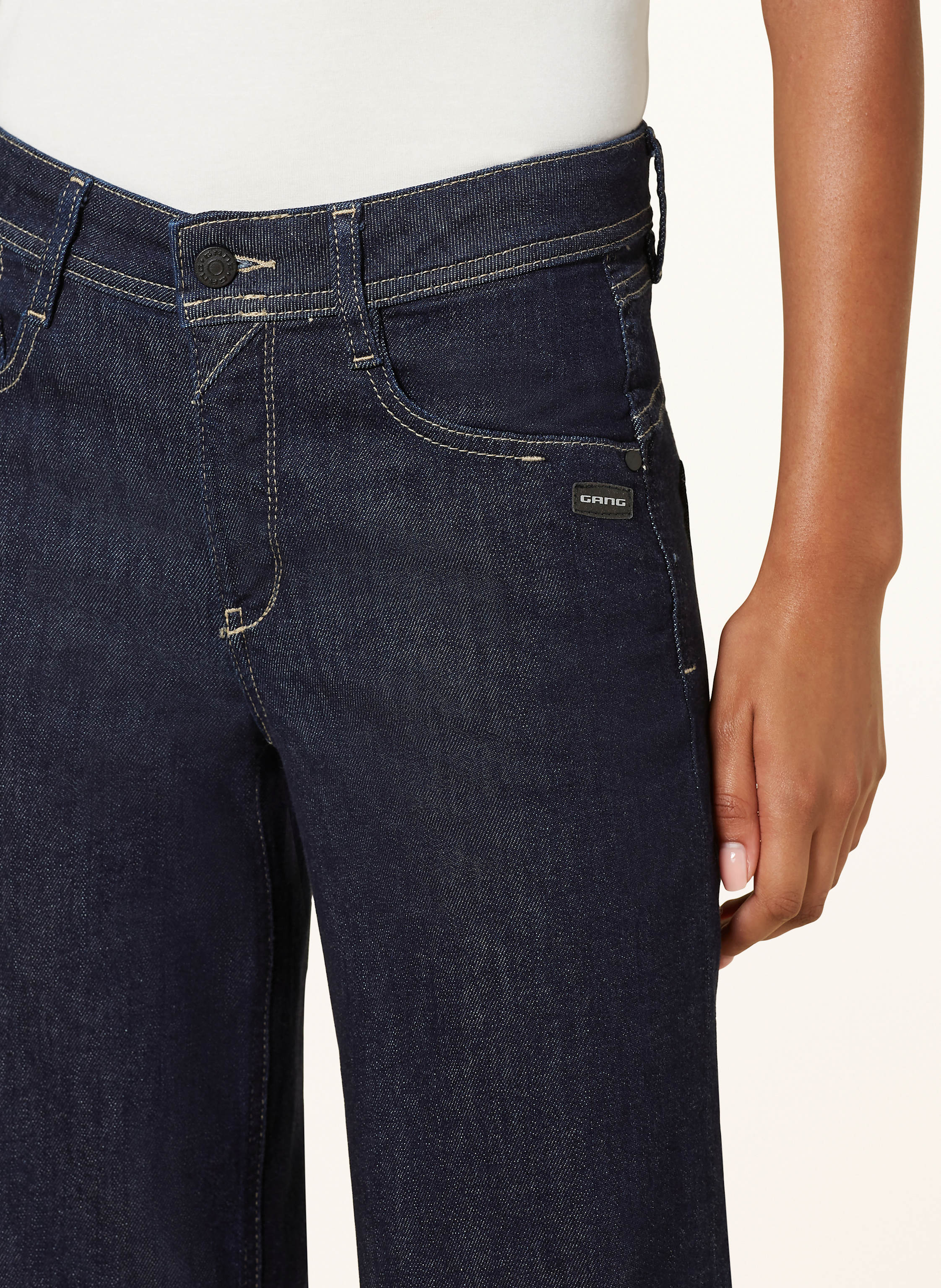 Thumbnail - Gang Wide Leg Jeans 94amelie Wide blau