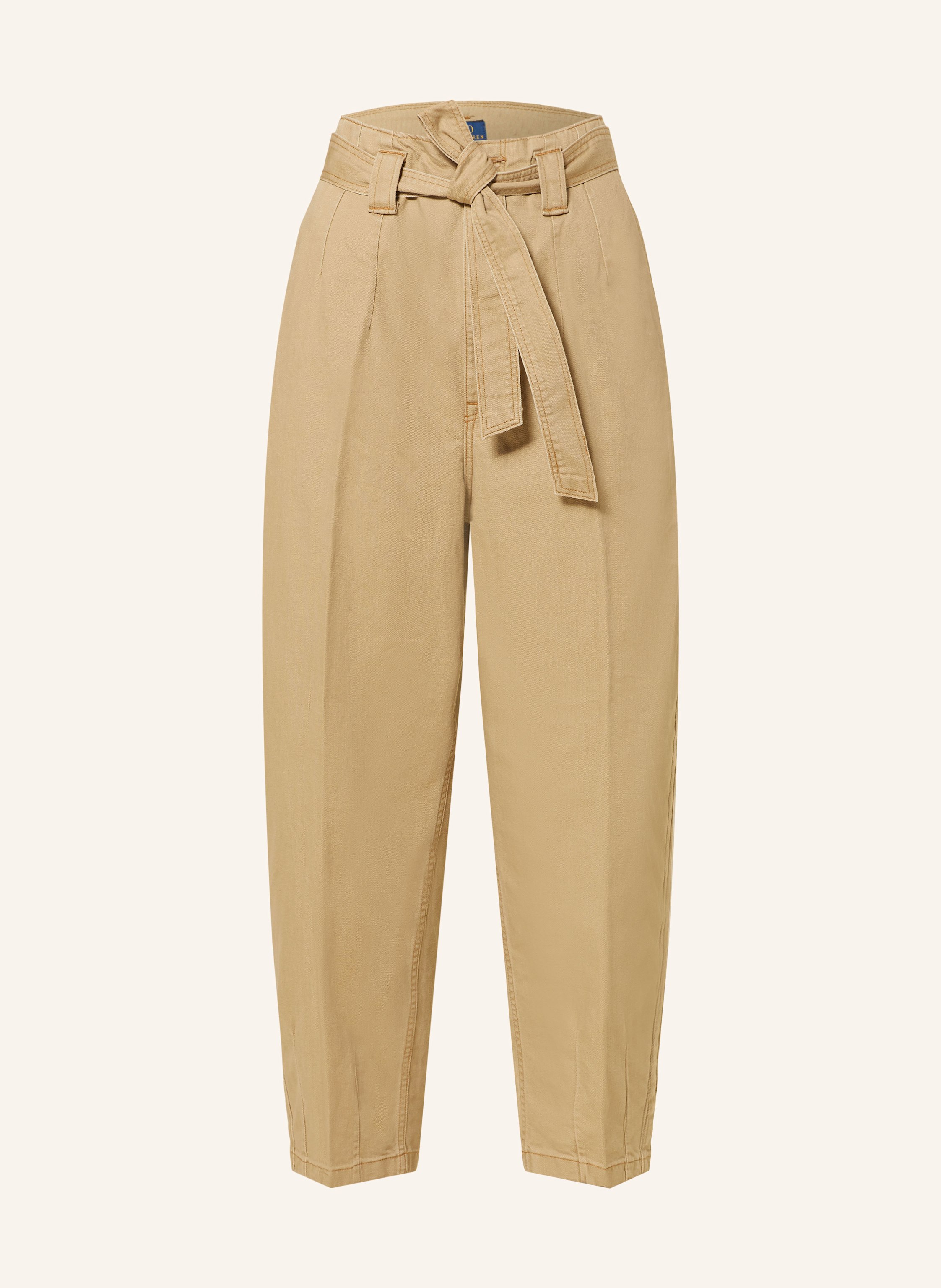 POLO RALPH LAUREN Paperbag Hose in beige