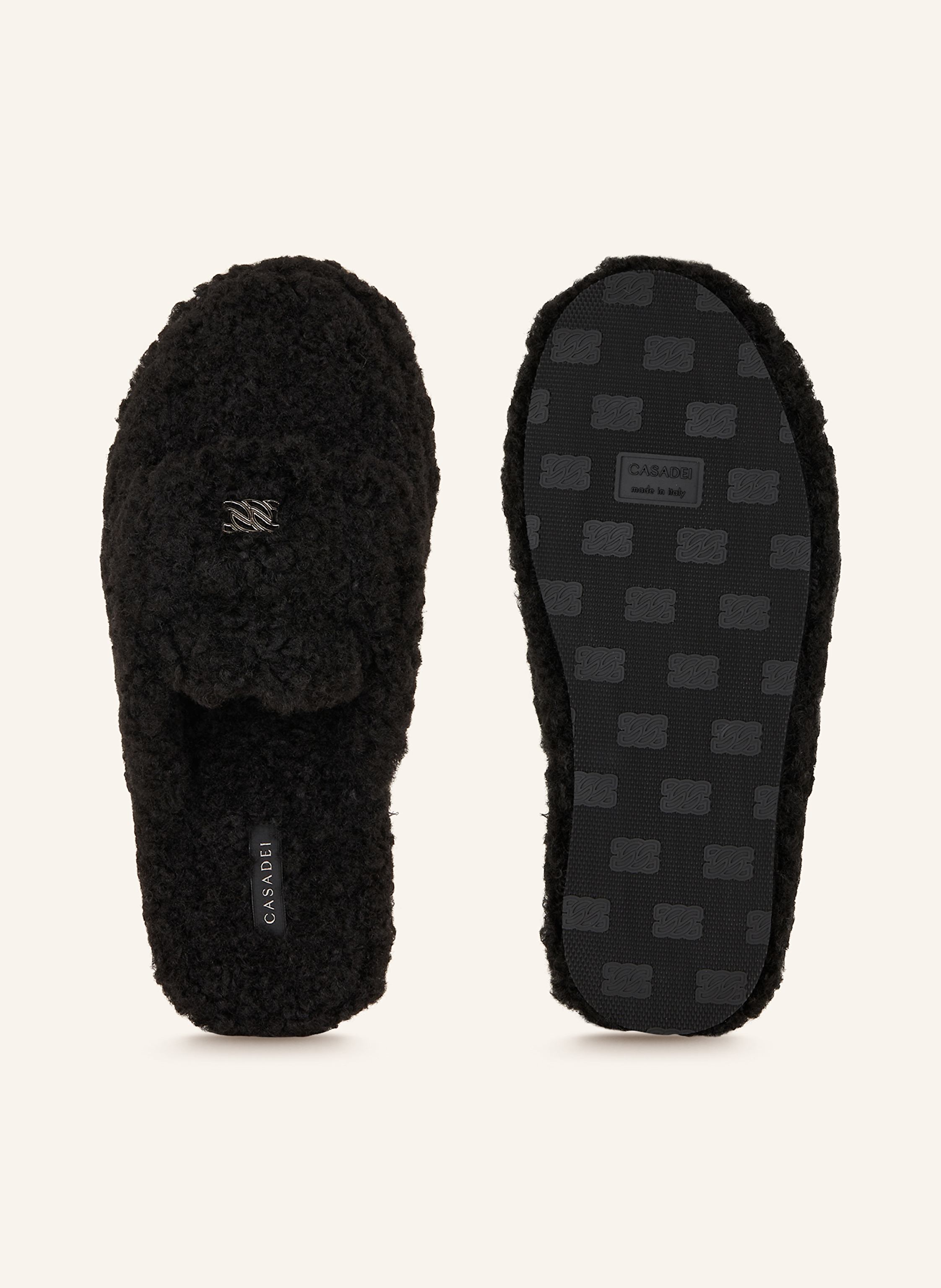 Thumbnail - Casadei Mules Campiglio schwarz