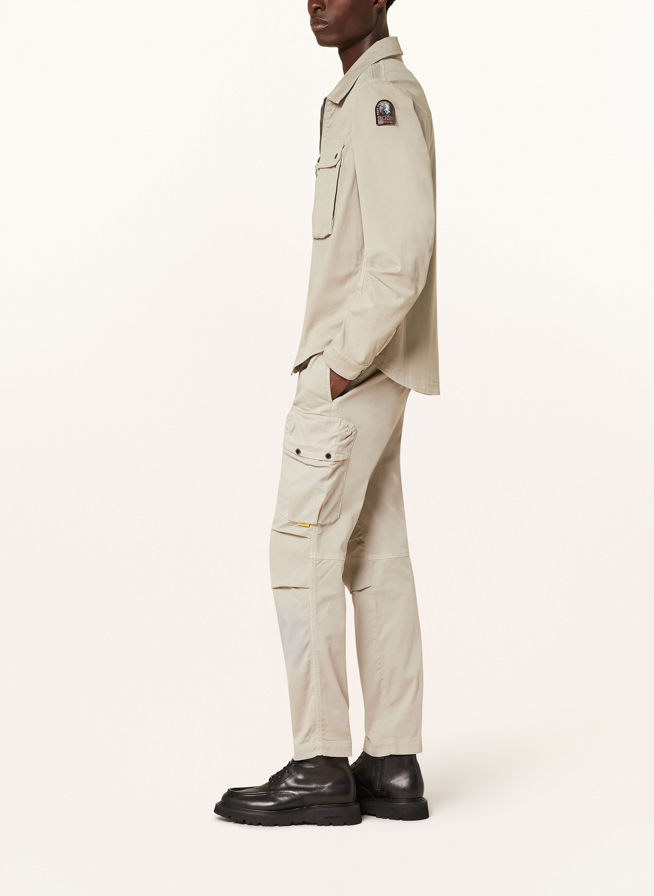 Thumbnail - Parajumpers Cargohose Elroy Extra Slim Fit weiss