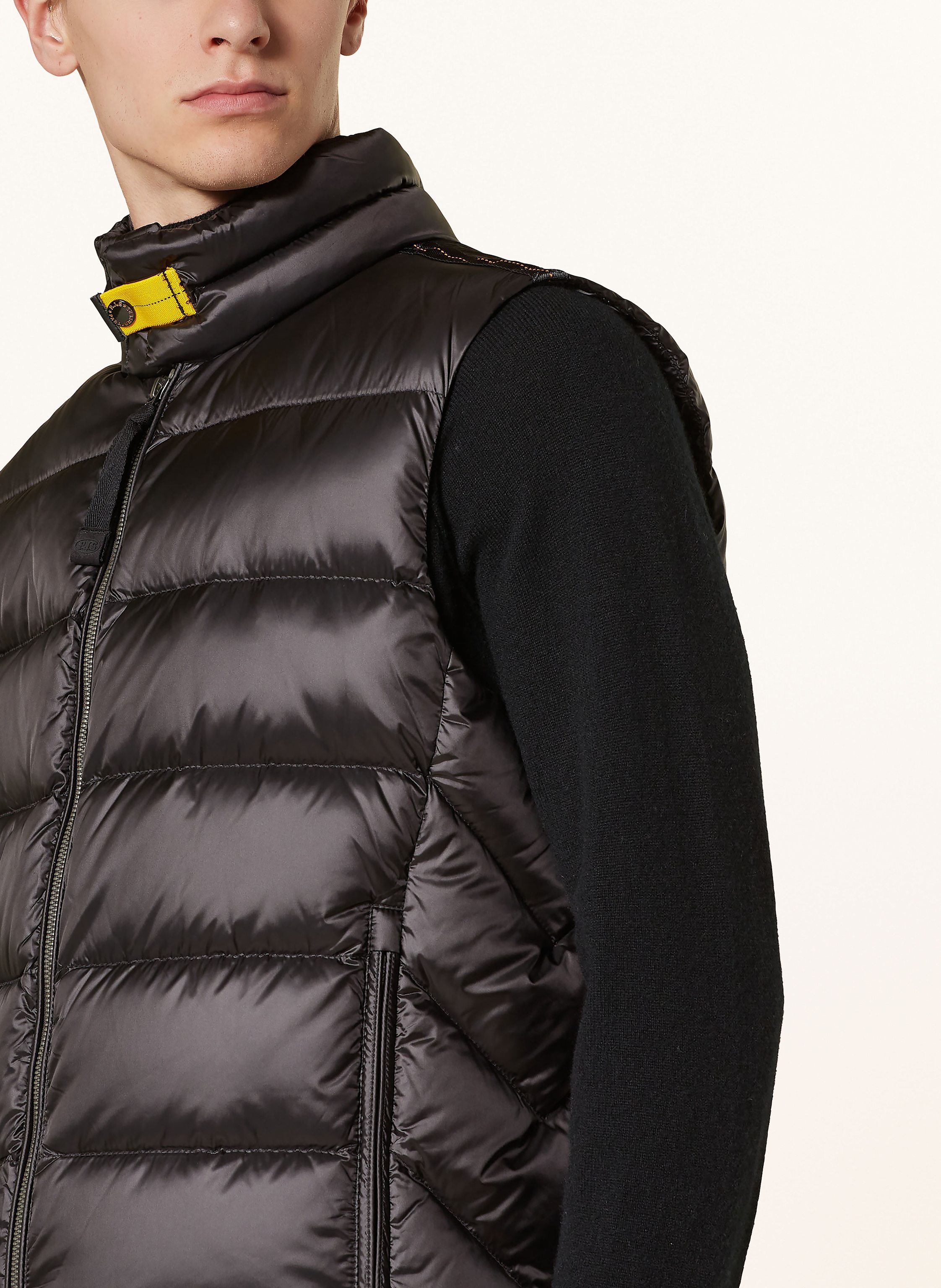 Thumbnail - Parajumpers Daunenweste Jeordie schwarz