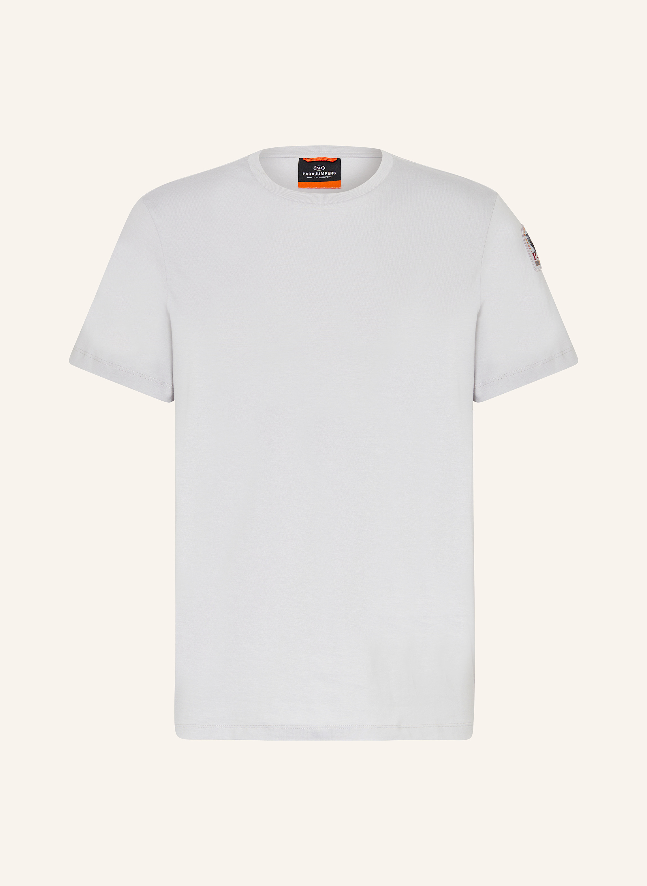 PARAJUMPERS SHISPARE T shirt in light gray