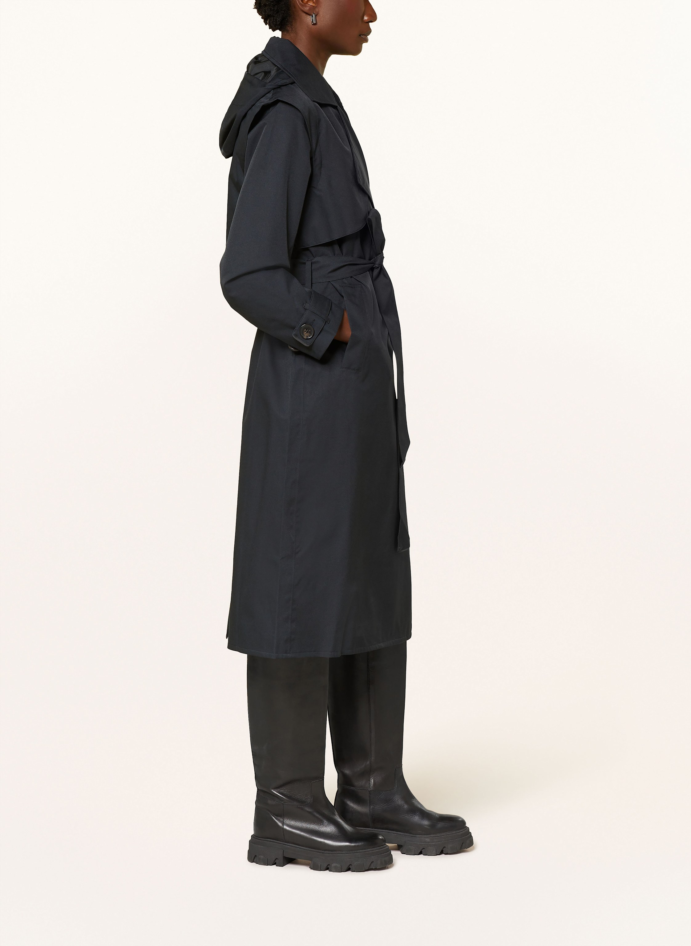 Thumbnail - Brgn Regenmantel Regndråpe schwarz